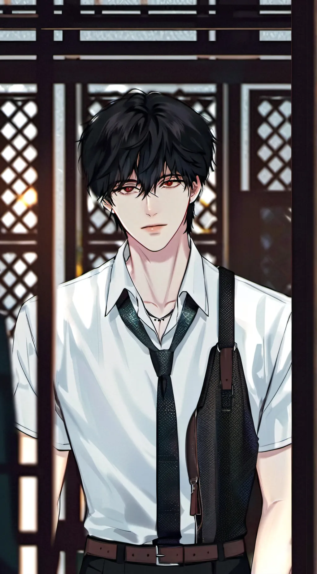 ai character: Liam  background