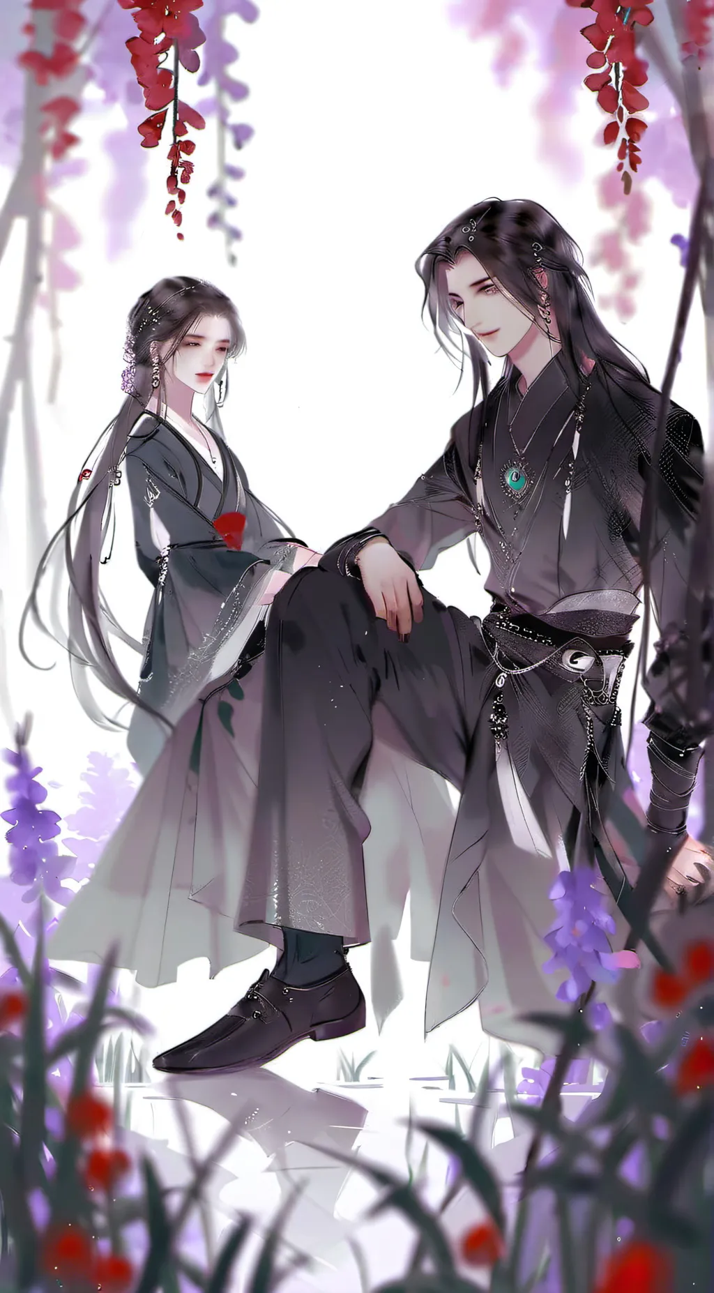 ai character: zip and Oliver  background