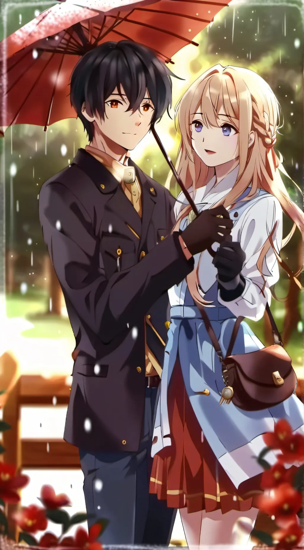 ai character: William and Monica background