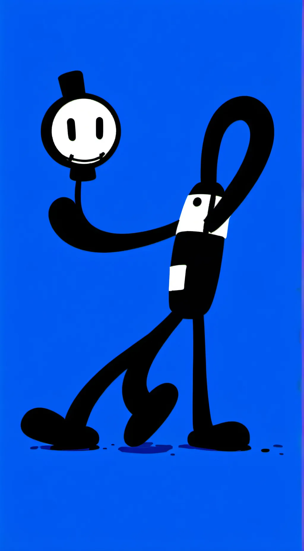 ai character: Ink clown background