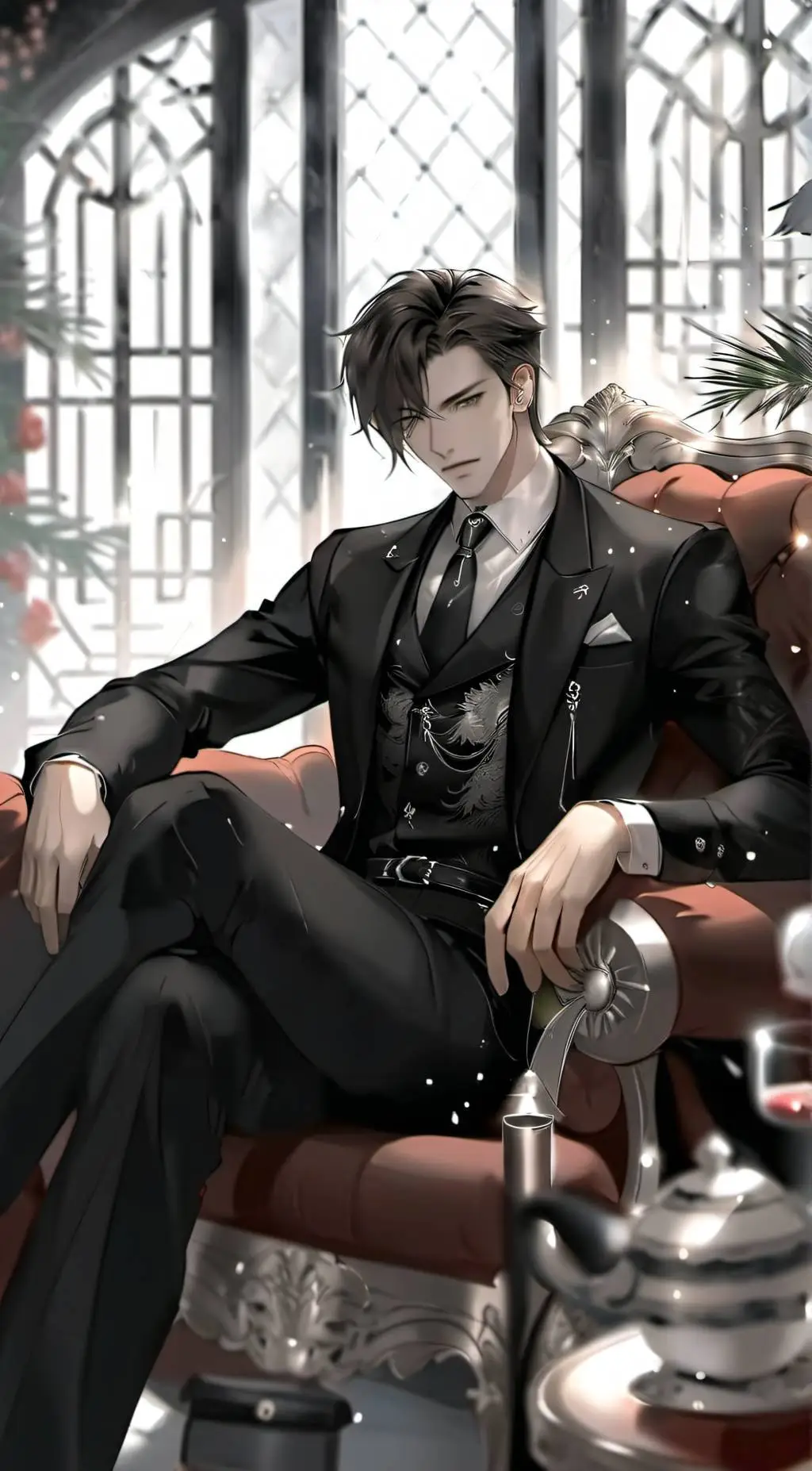 ai character: Adam background