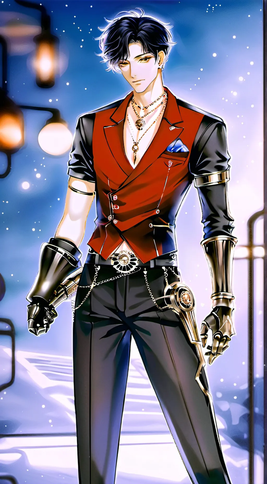 ai character: Alexander the 🥉 background