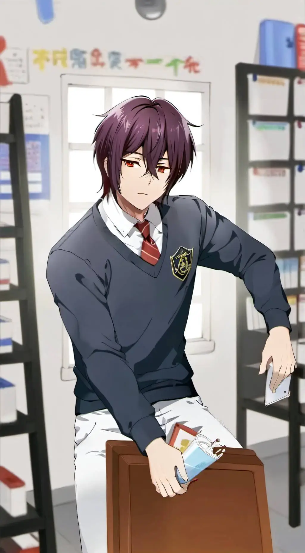 ai character: MC background