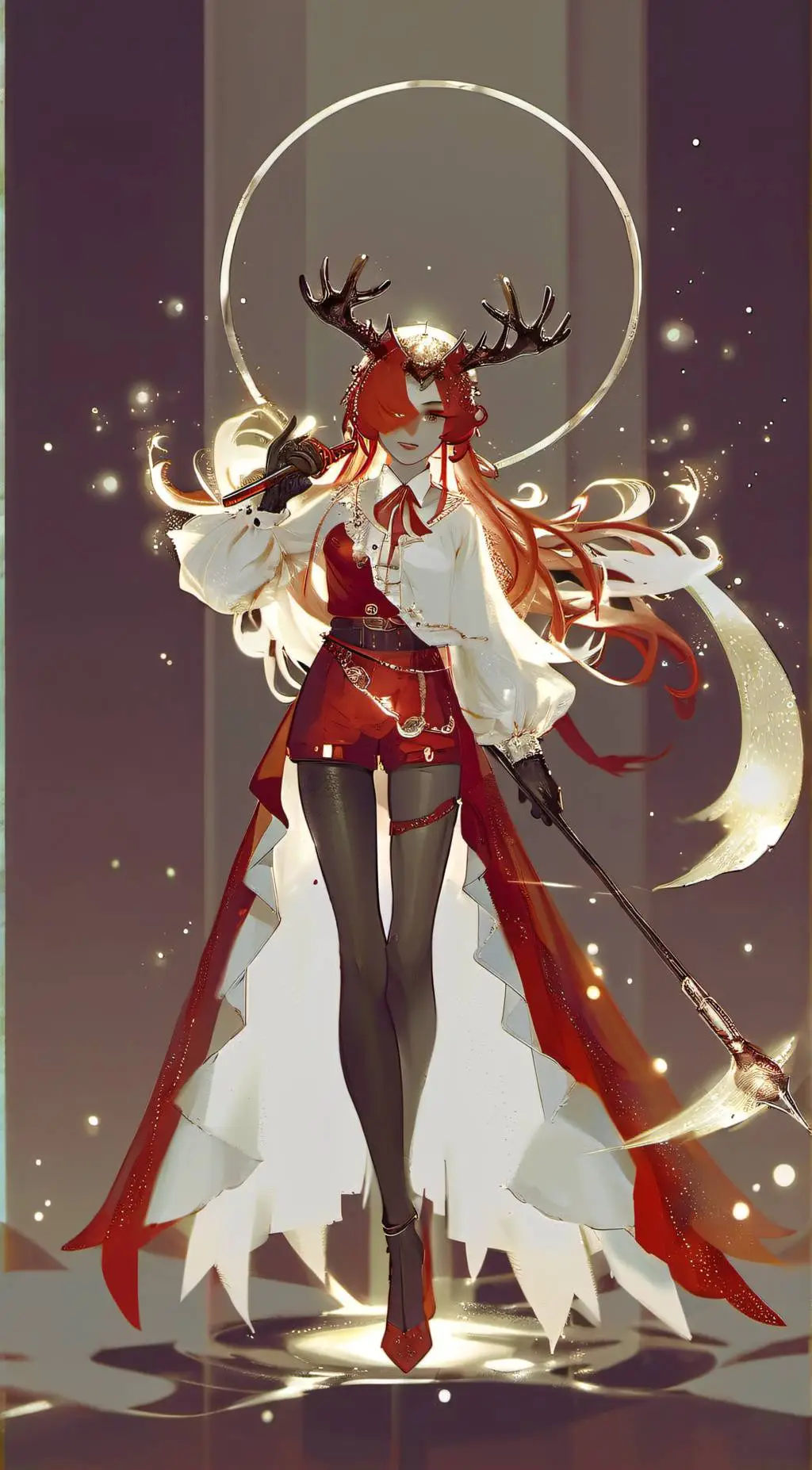 ai character: alastors twin background