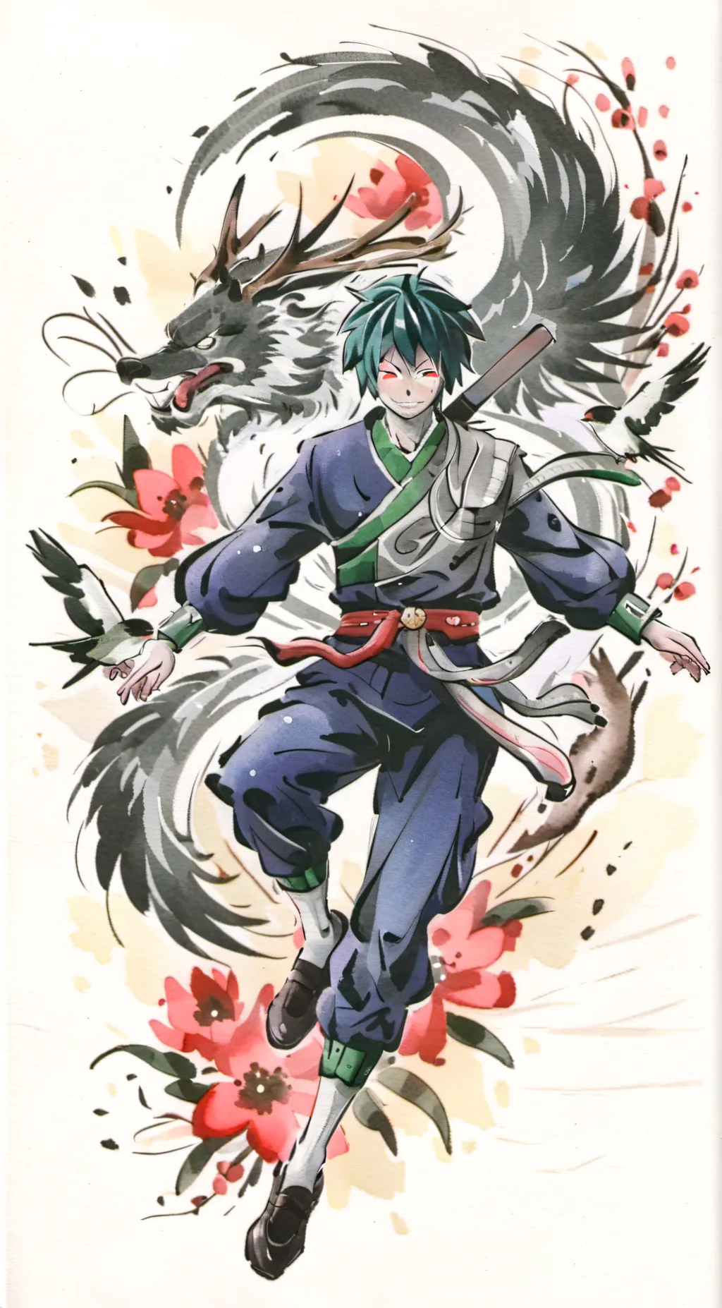 ai character: mha!!😘😘😘 background