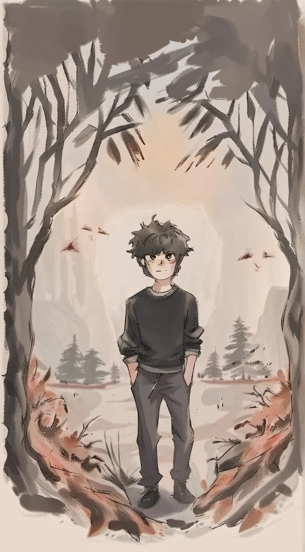 ai character: Nico Di Angelo background