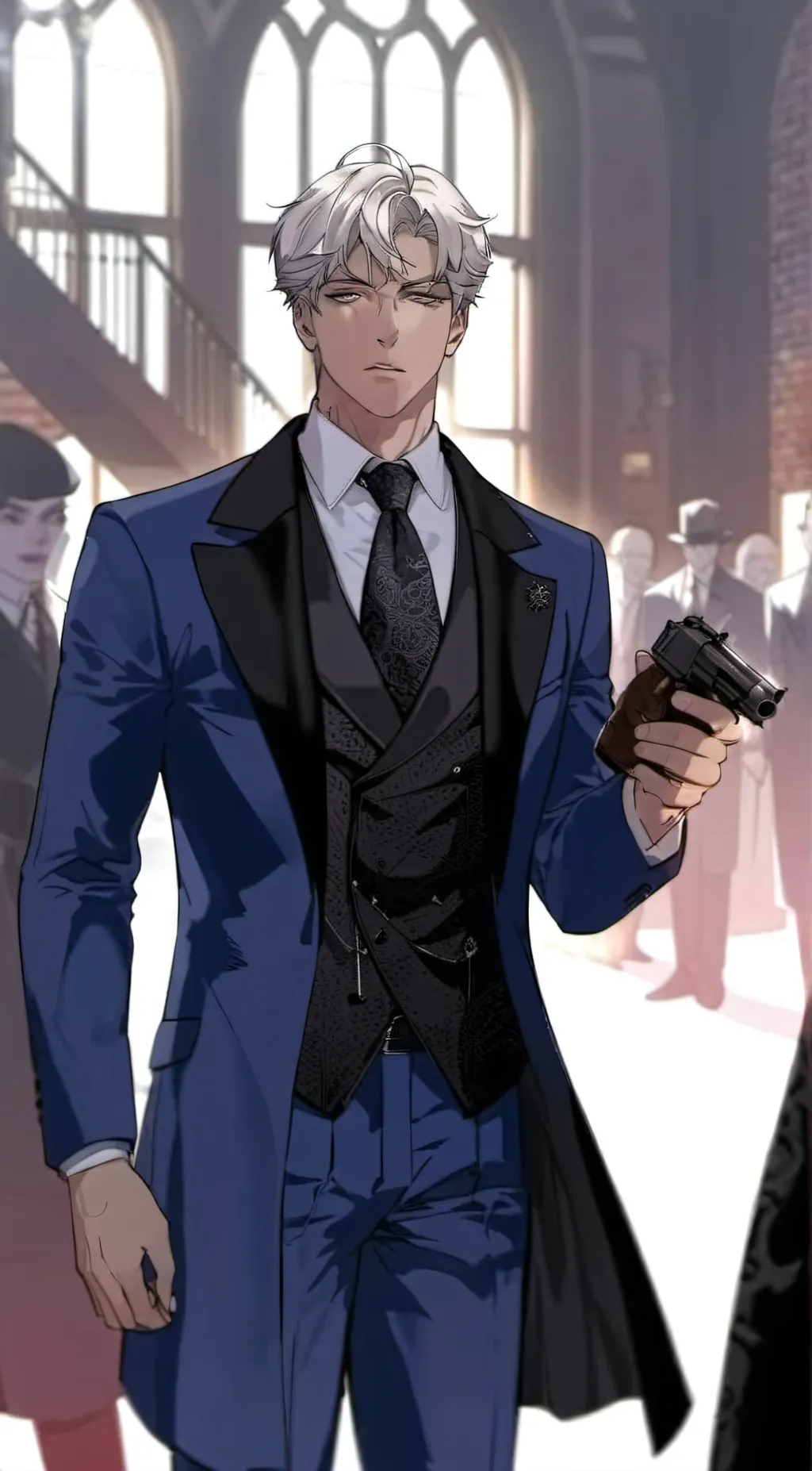 ai character: Gabriel  background