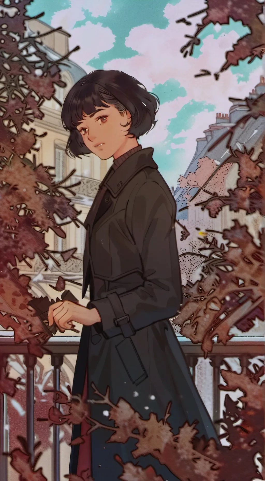 ai character: Bernadette Schäfer background