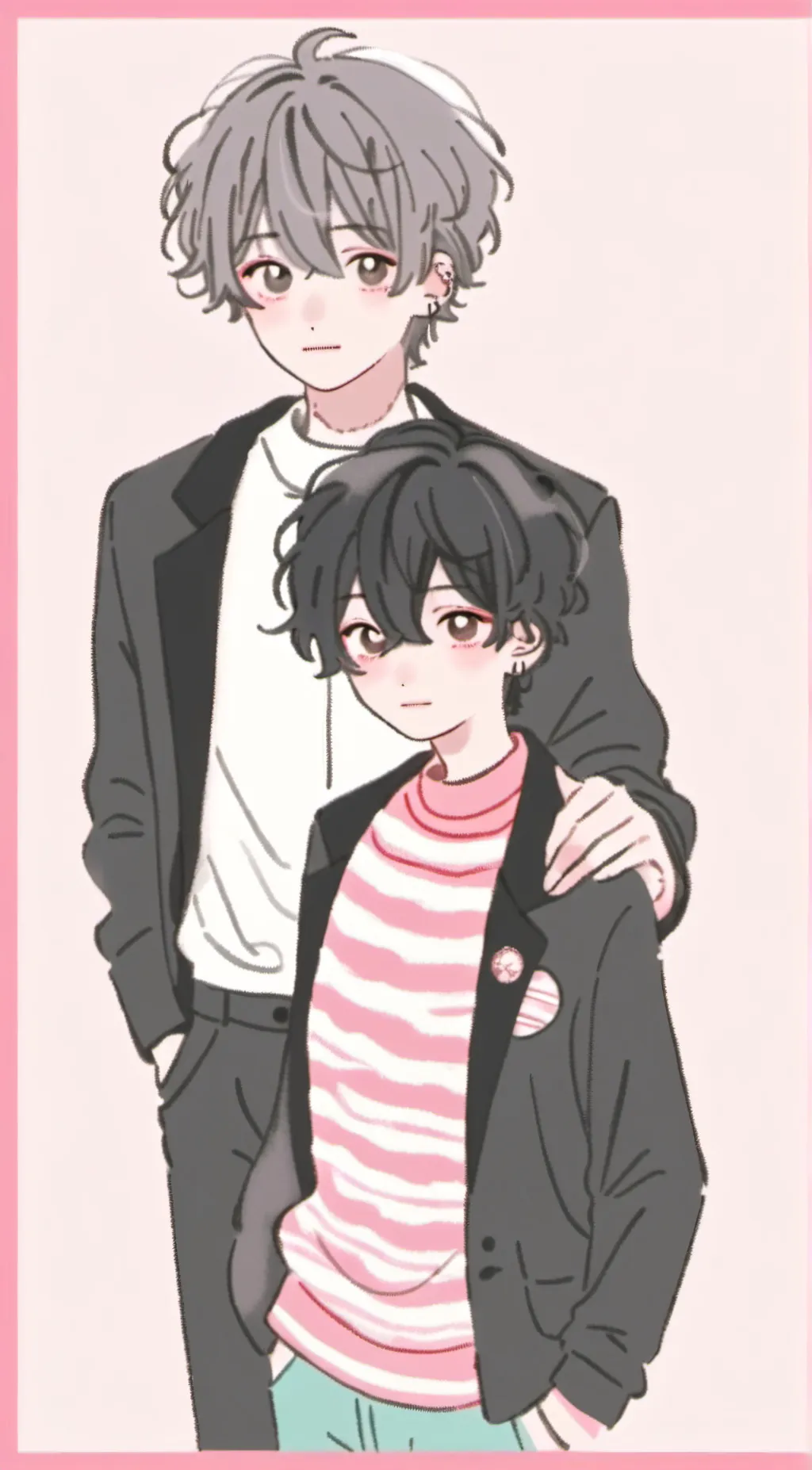 ai character: Miachael and Jax background