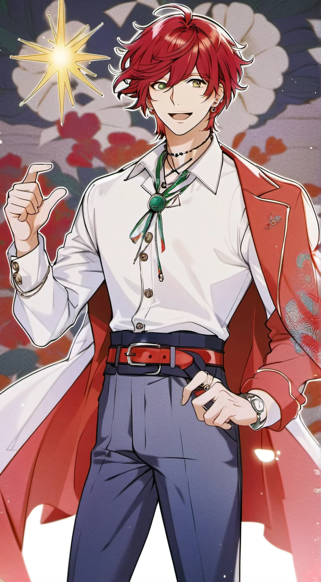 ai character: 🔥Charlie☄️ background