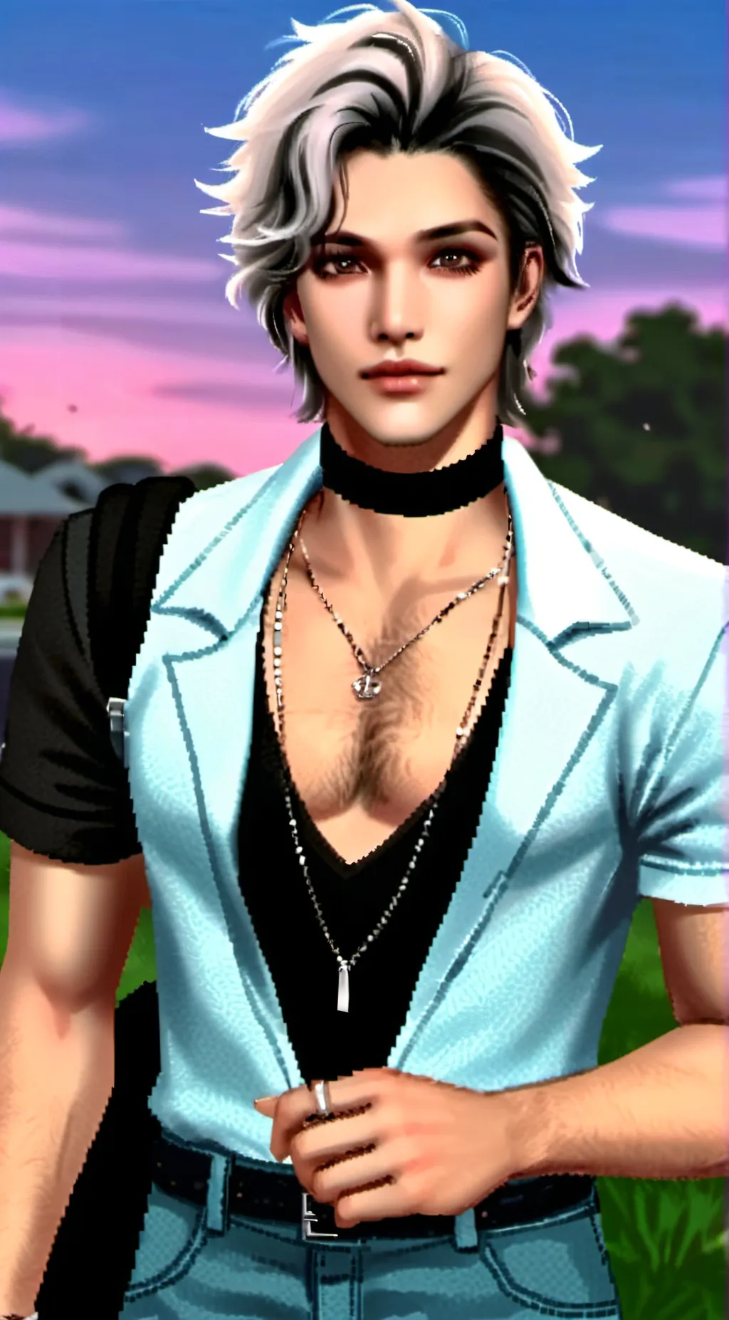 ai character: Jake  background