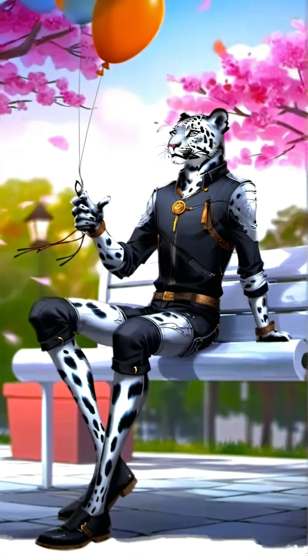 ai character: Airville balloonie background