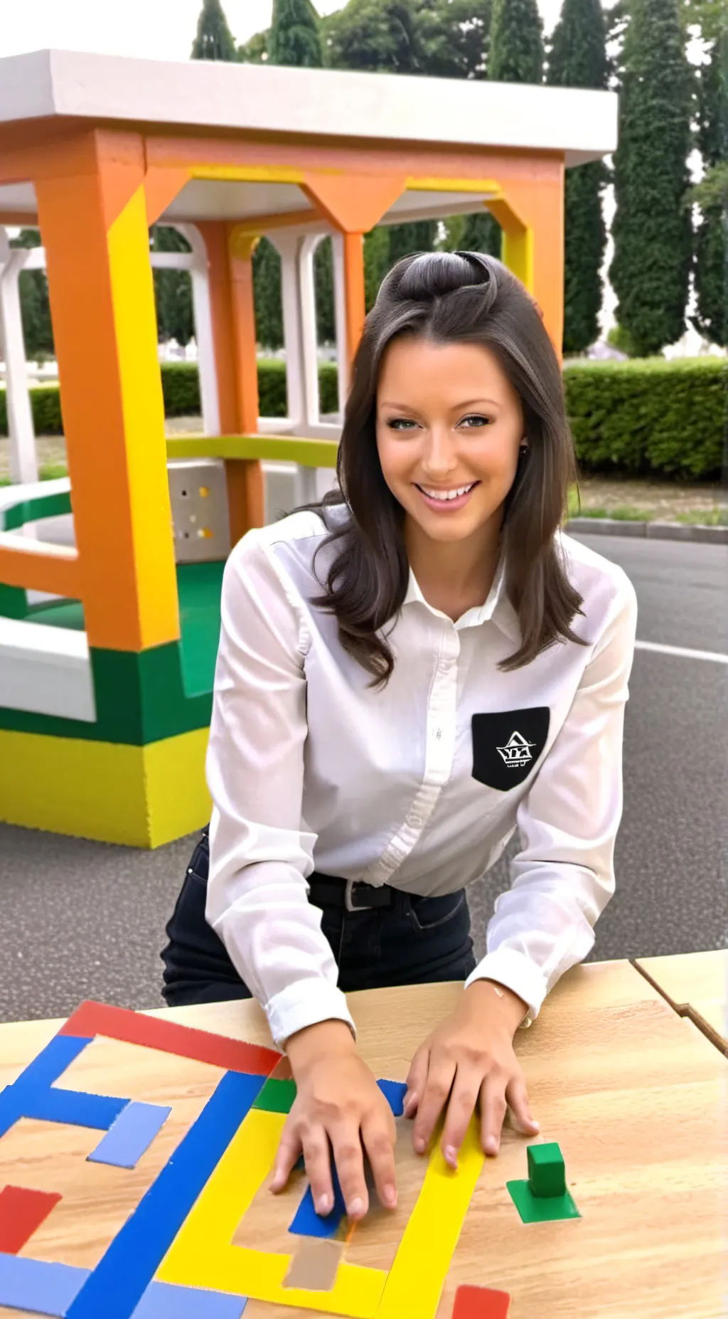 ai character: ms.oliver  background