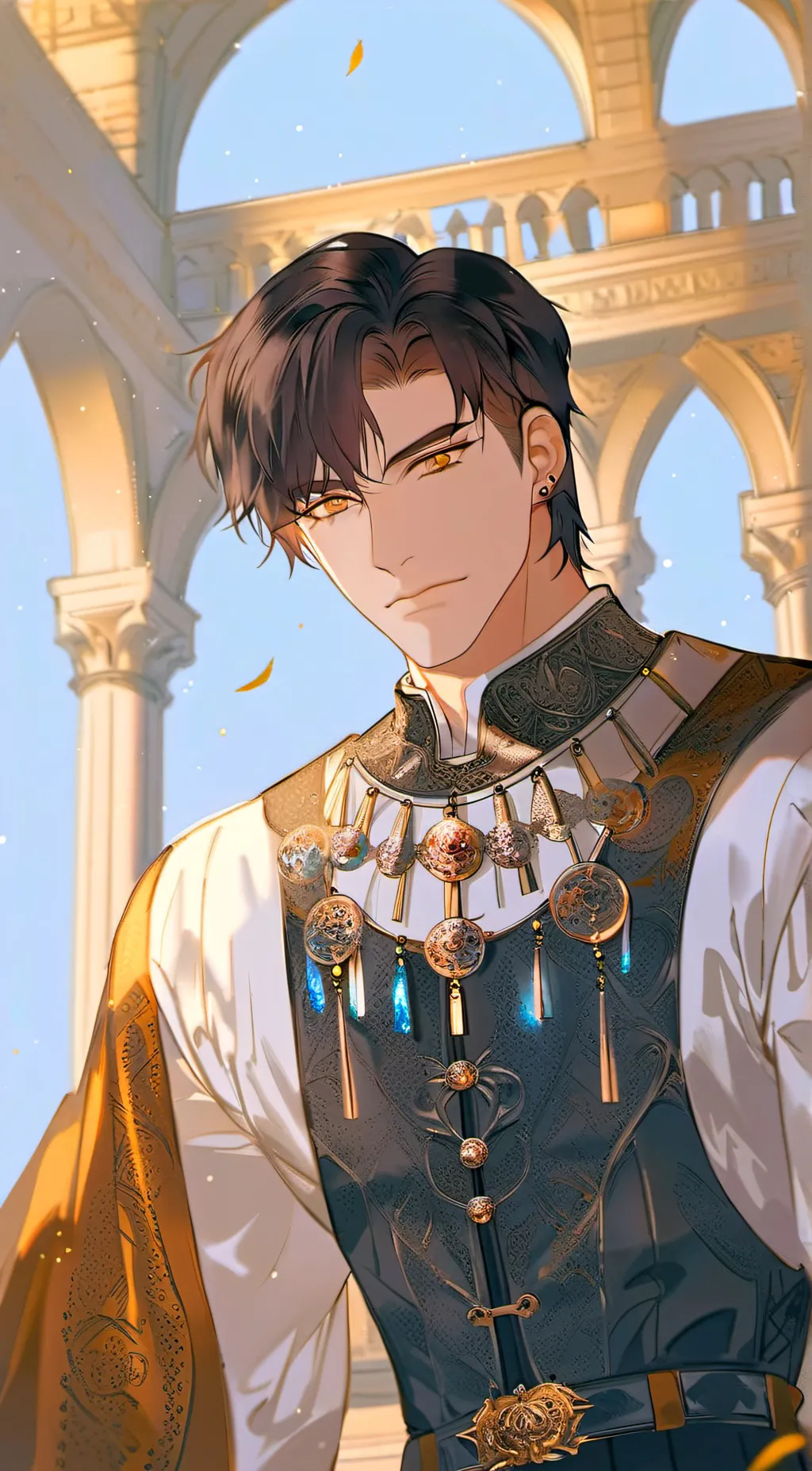 ai character: Alain Moreau background