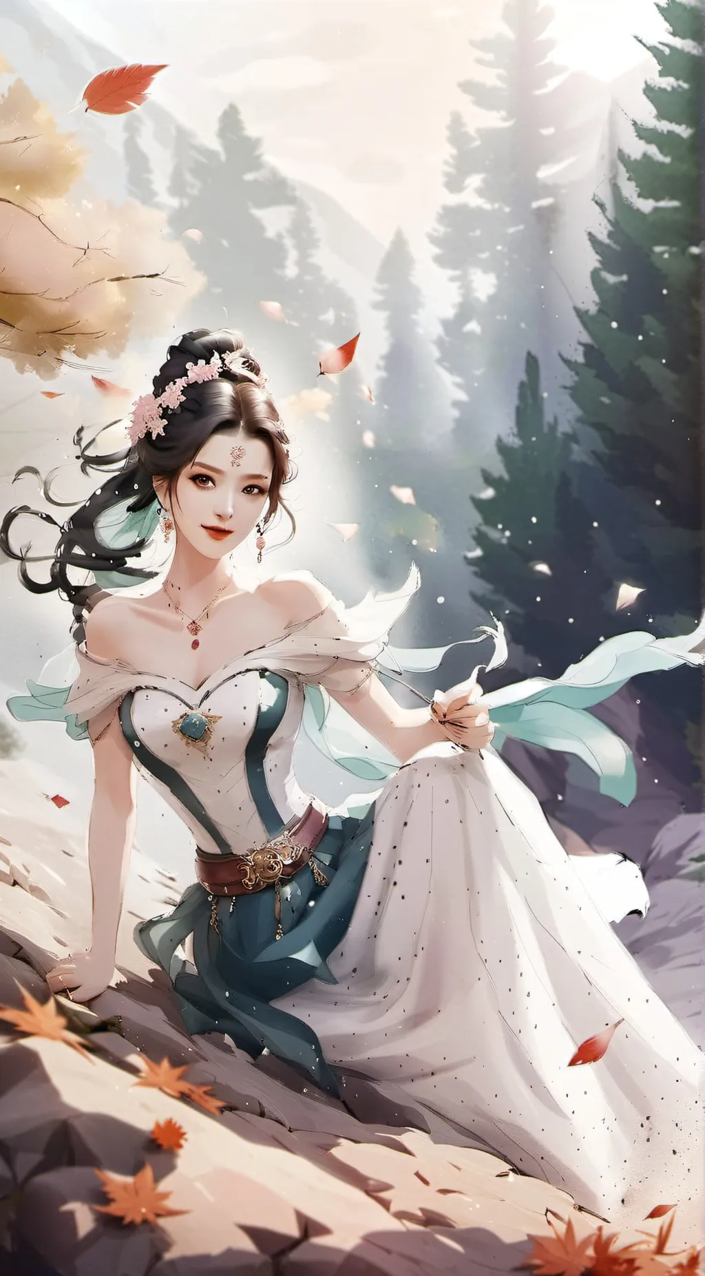 ai character: Aria background