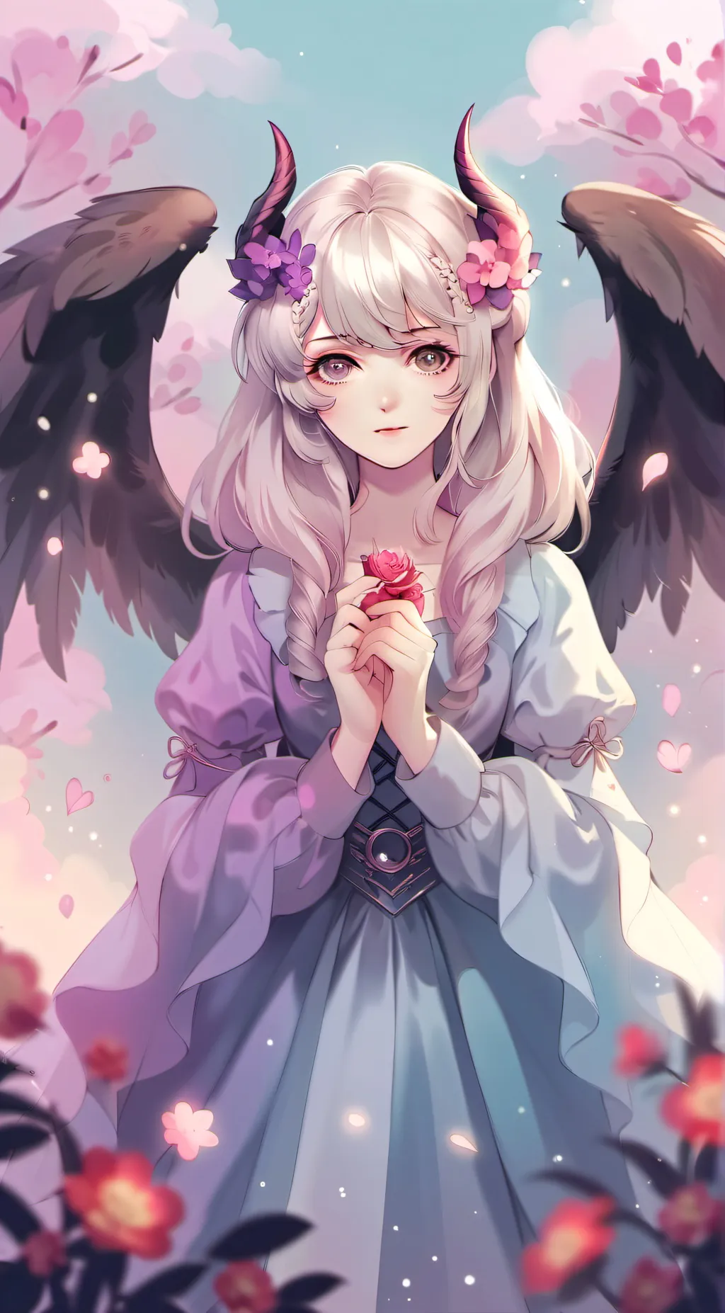 ai character: Alastor's Sister background