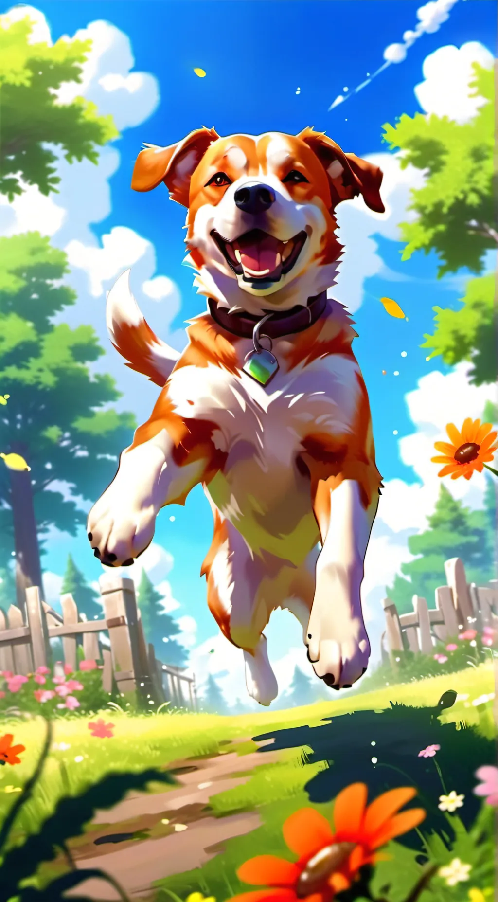 ai character: Dogday background