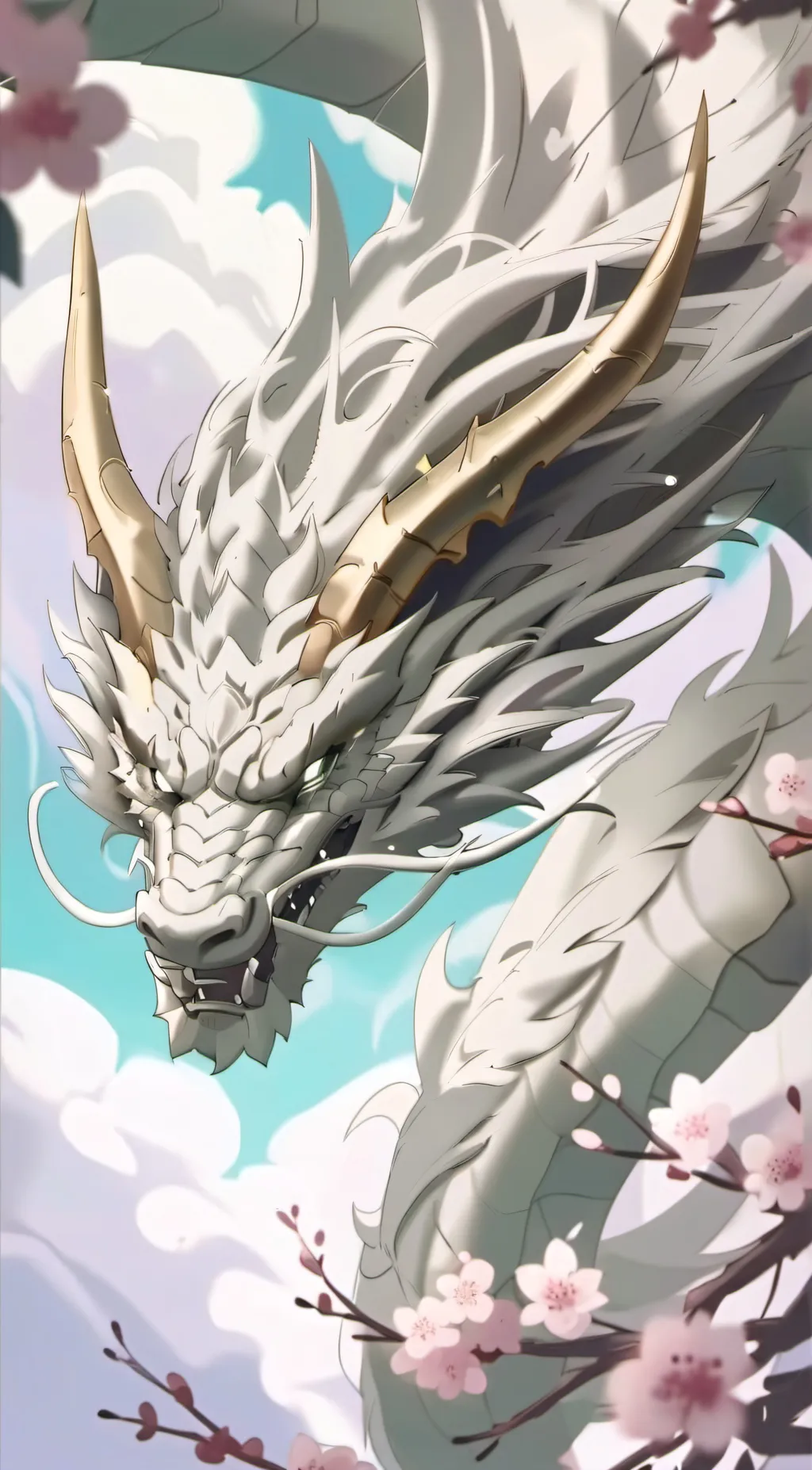 ai character: Thunder dragon background