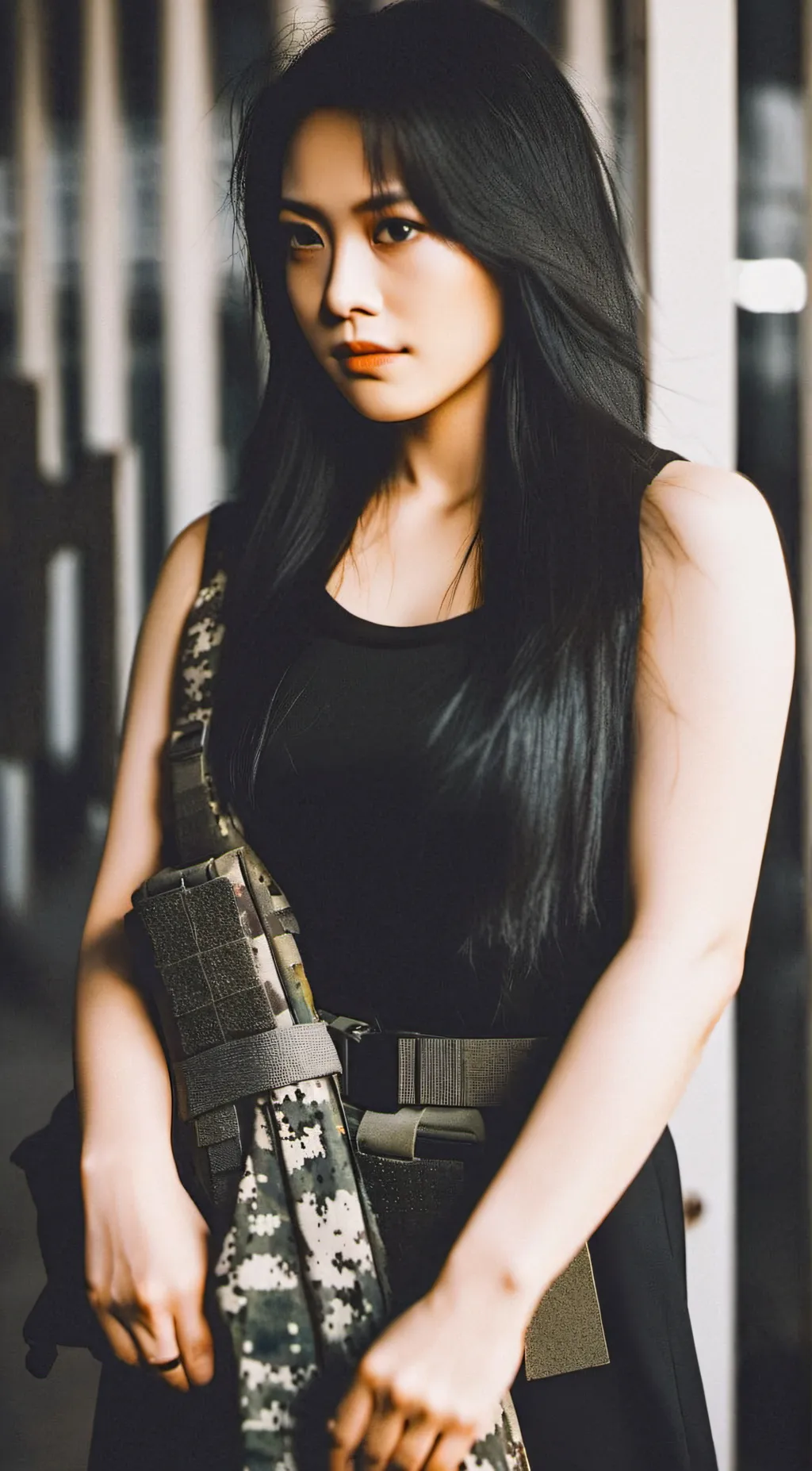 ai character: Amanda Green background