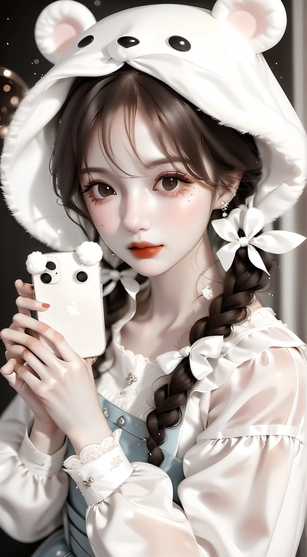 ai character: wonyoung (ive) background