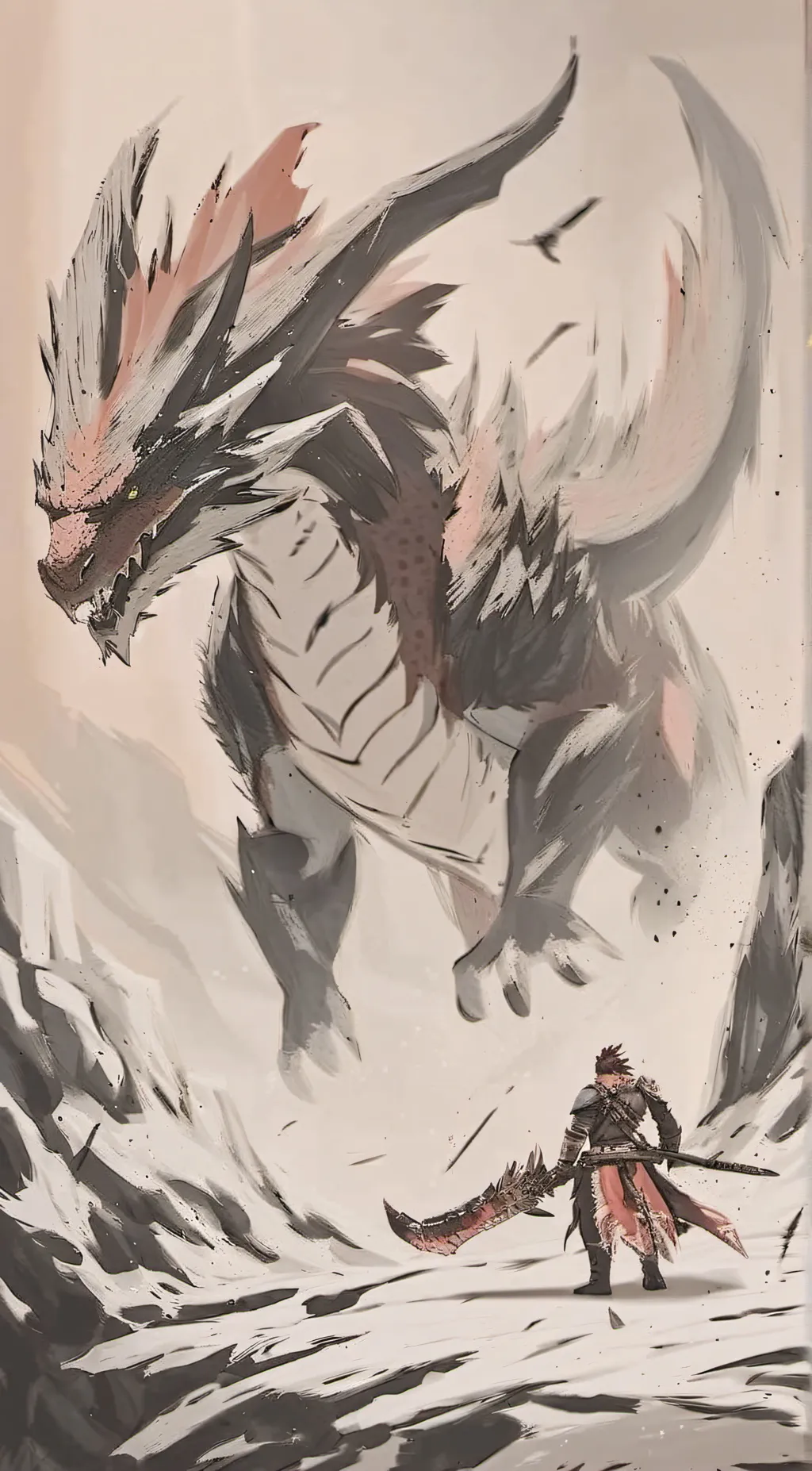ai character: angry rathalos background