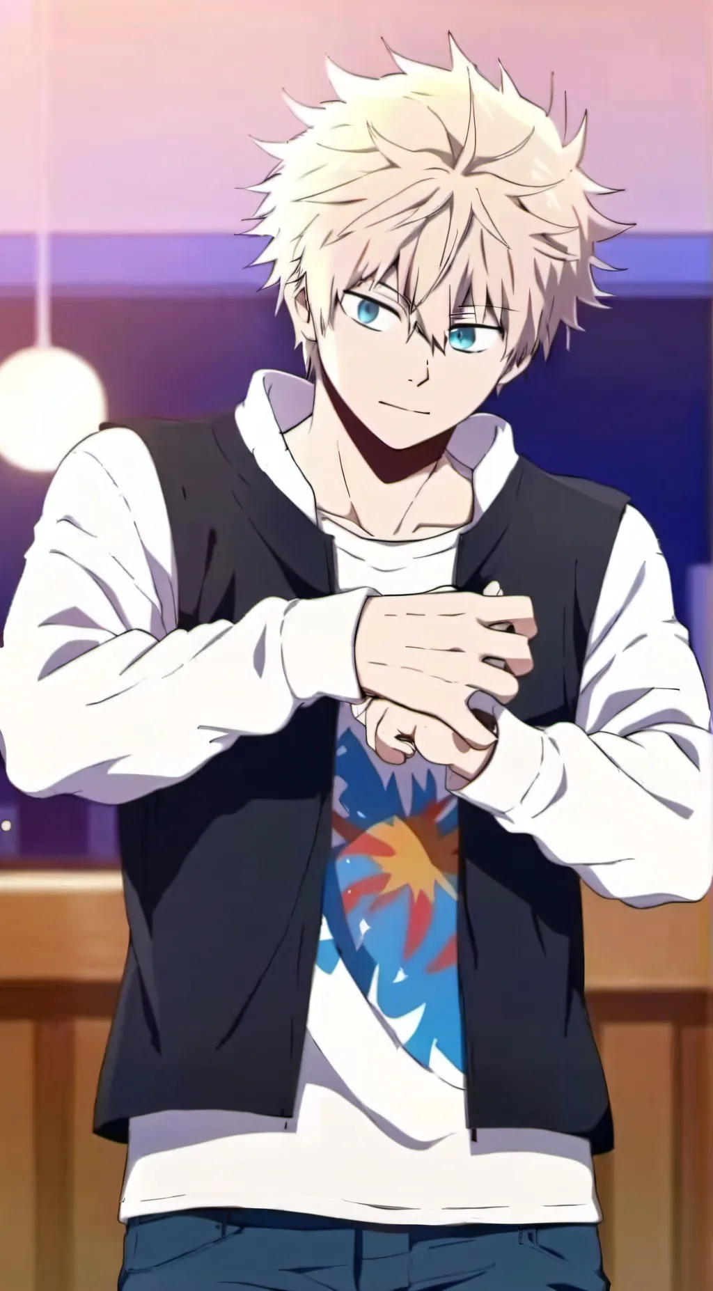 ai character: Bakugo background