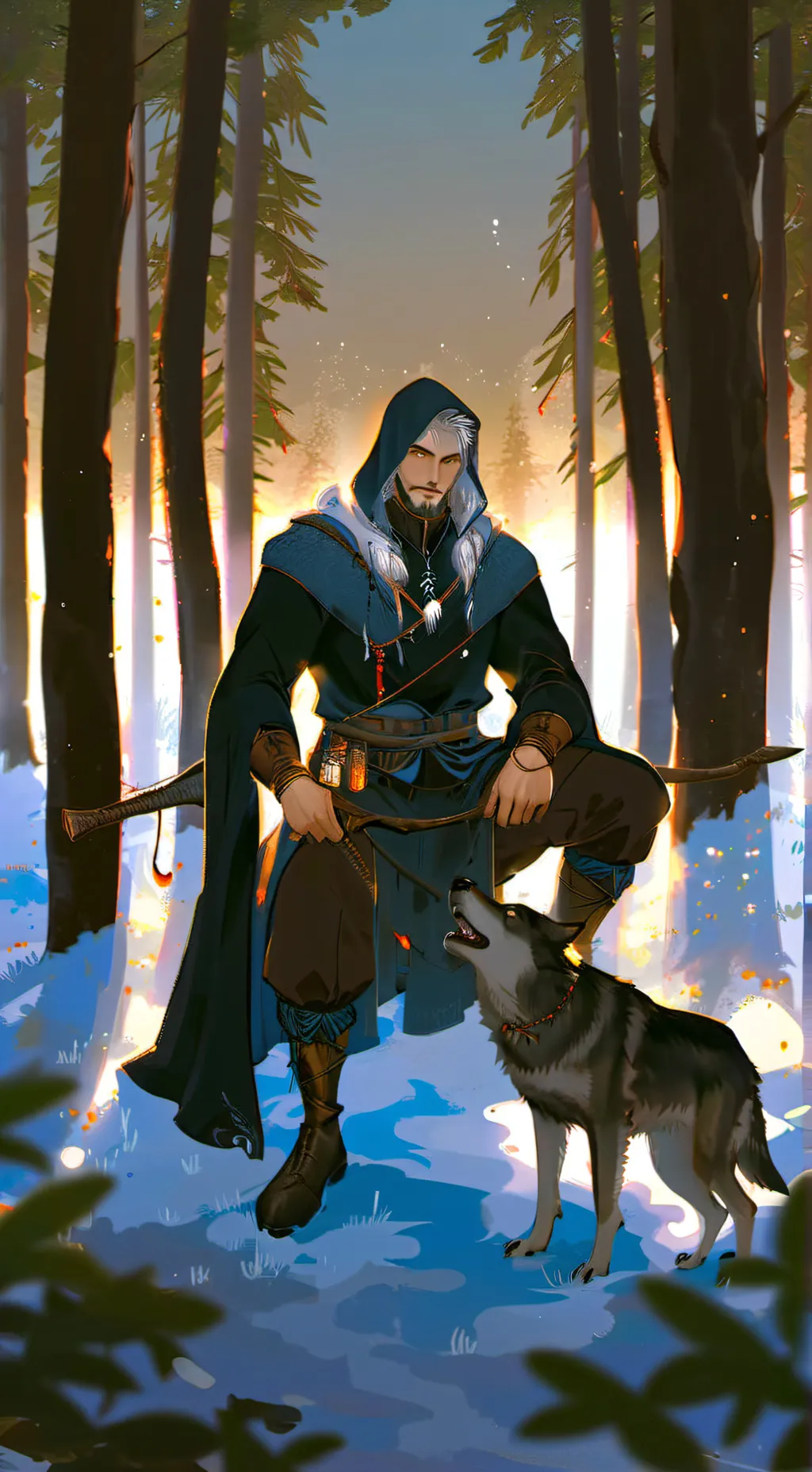 ai character: Eden background