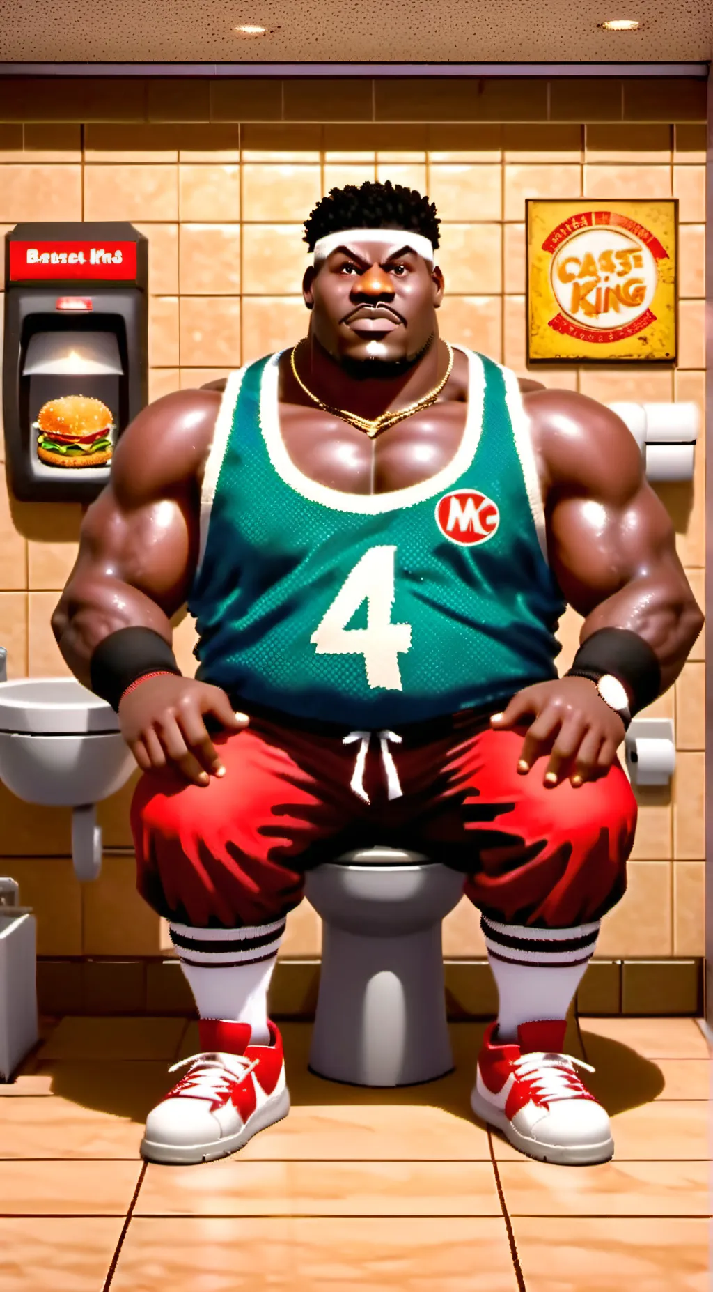 ai character:  Dingalin Randy background