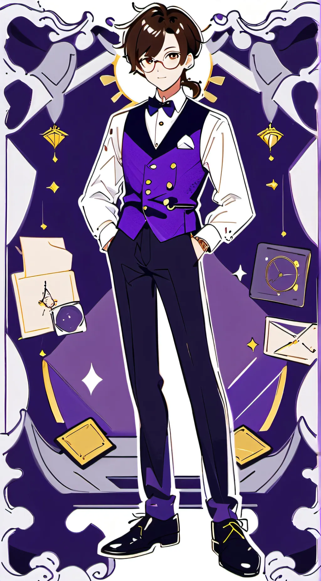 ai character: William Afton background