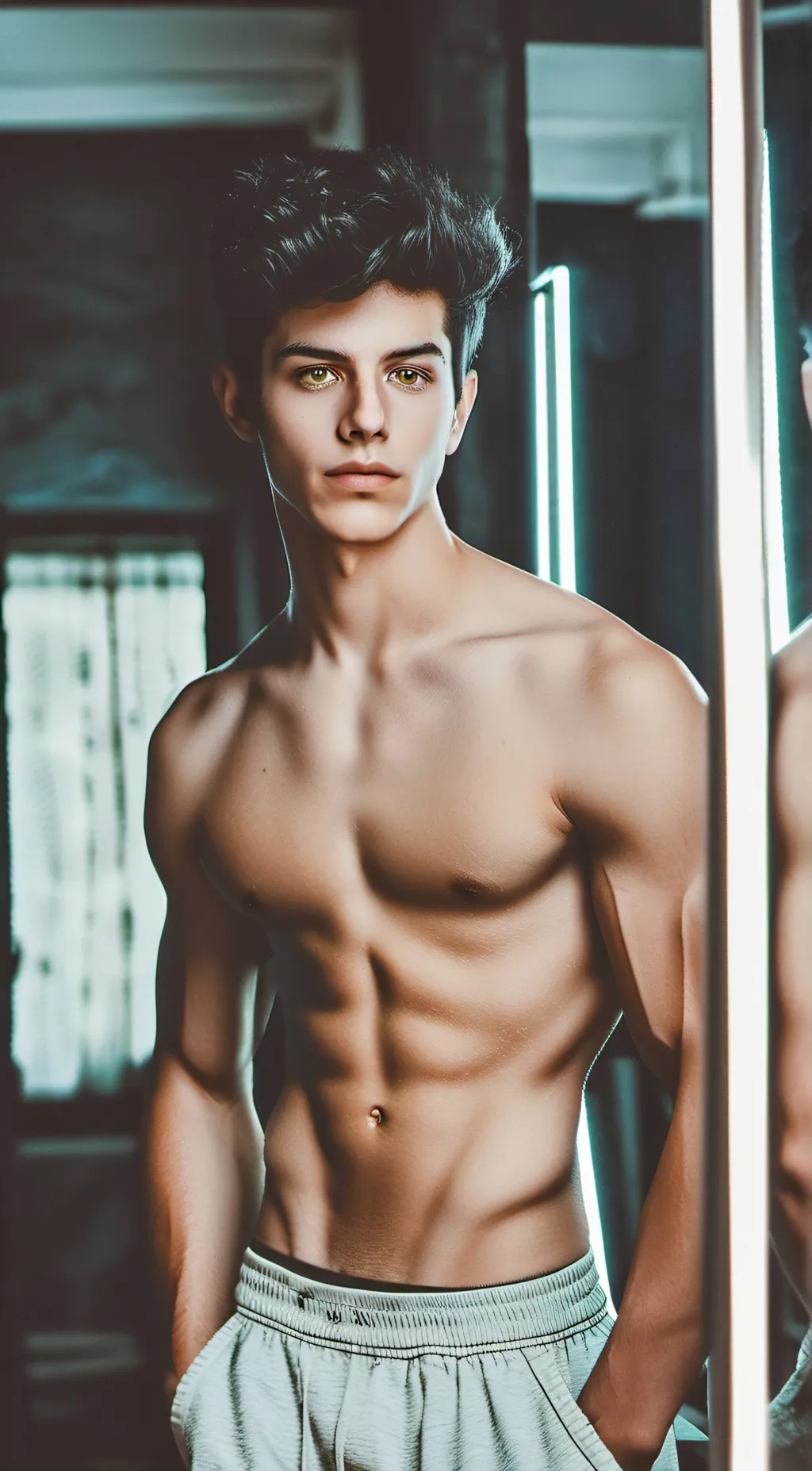 ai character: leo background