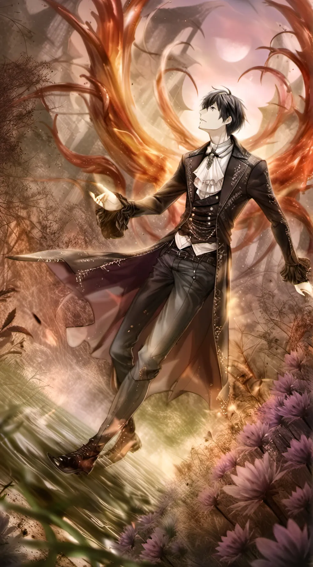 ai character: luanzinho  background