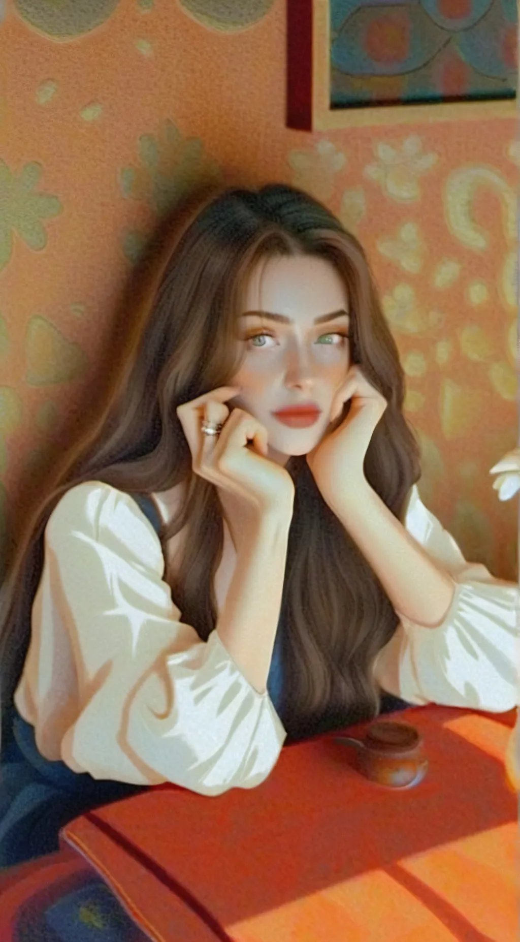 ai character: lilly background