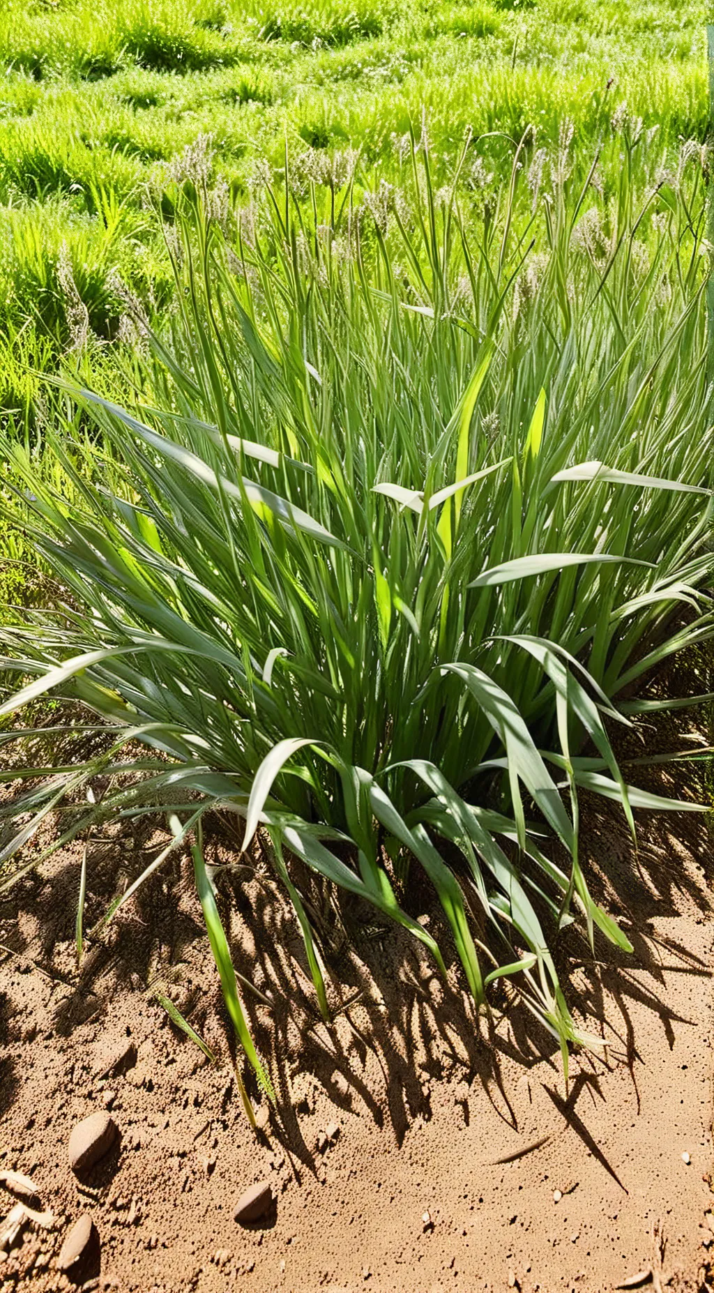 ai character: GO TOUCH GRASS background