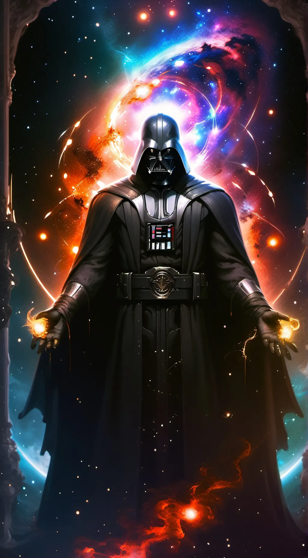 ai character: guase background