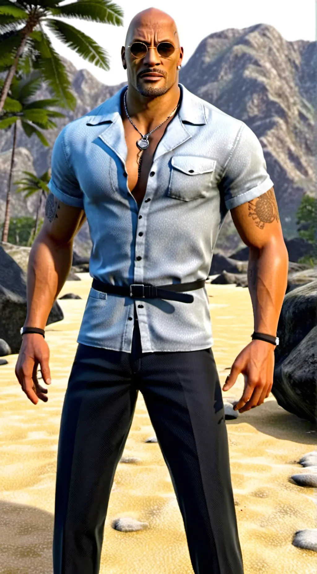 ai character: The cup Meme background