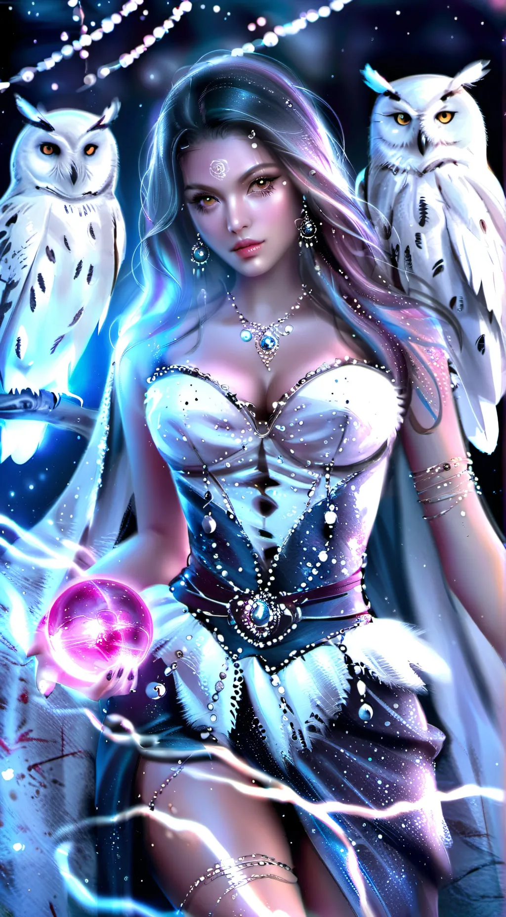 ai character: Canisa background