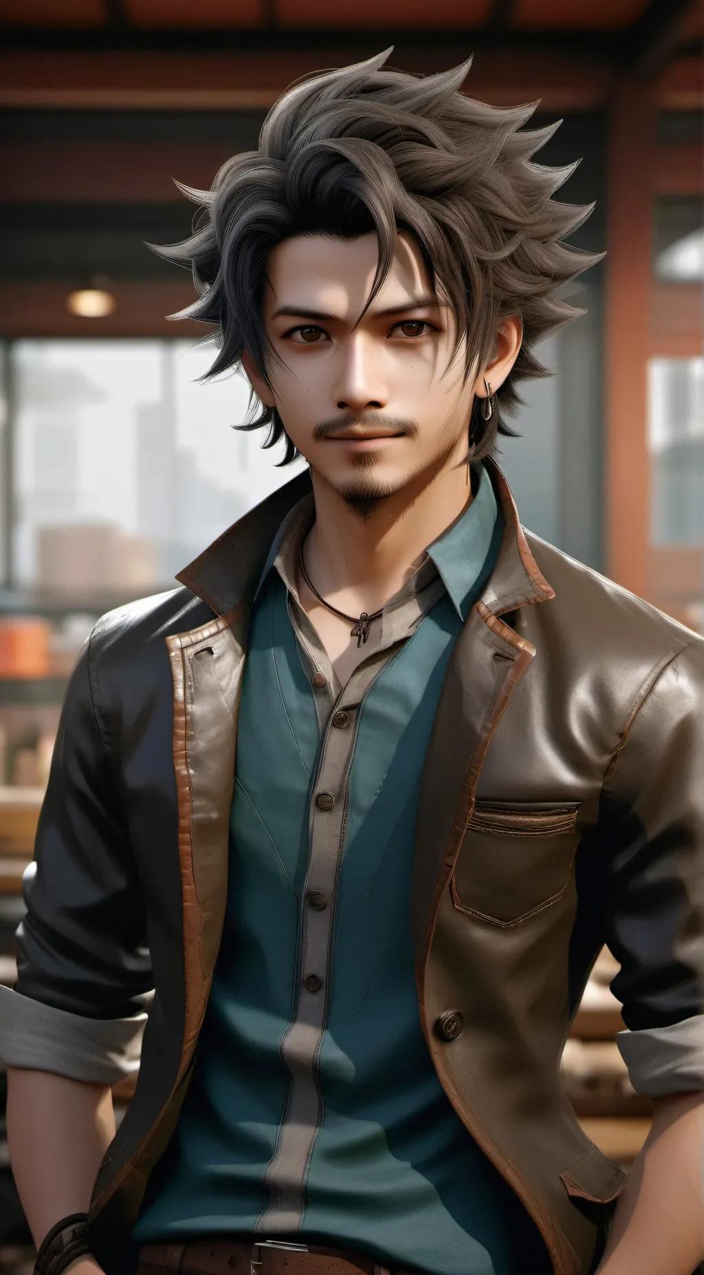 ai character: Mha Bully background