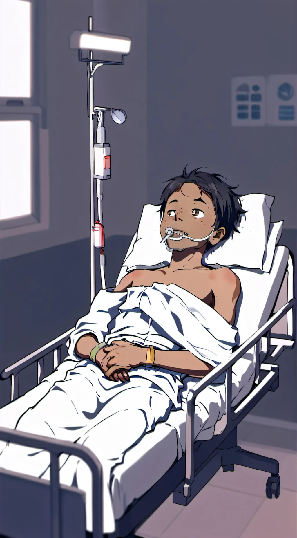ai character: Coma patient (r-s) background