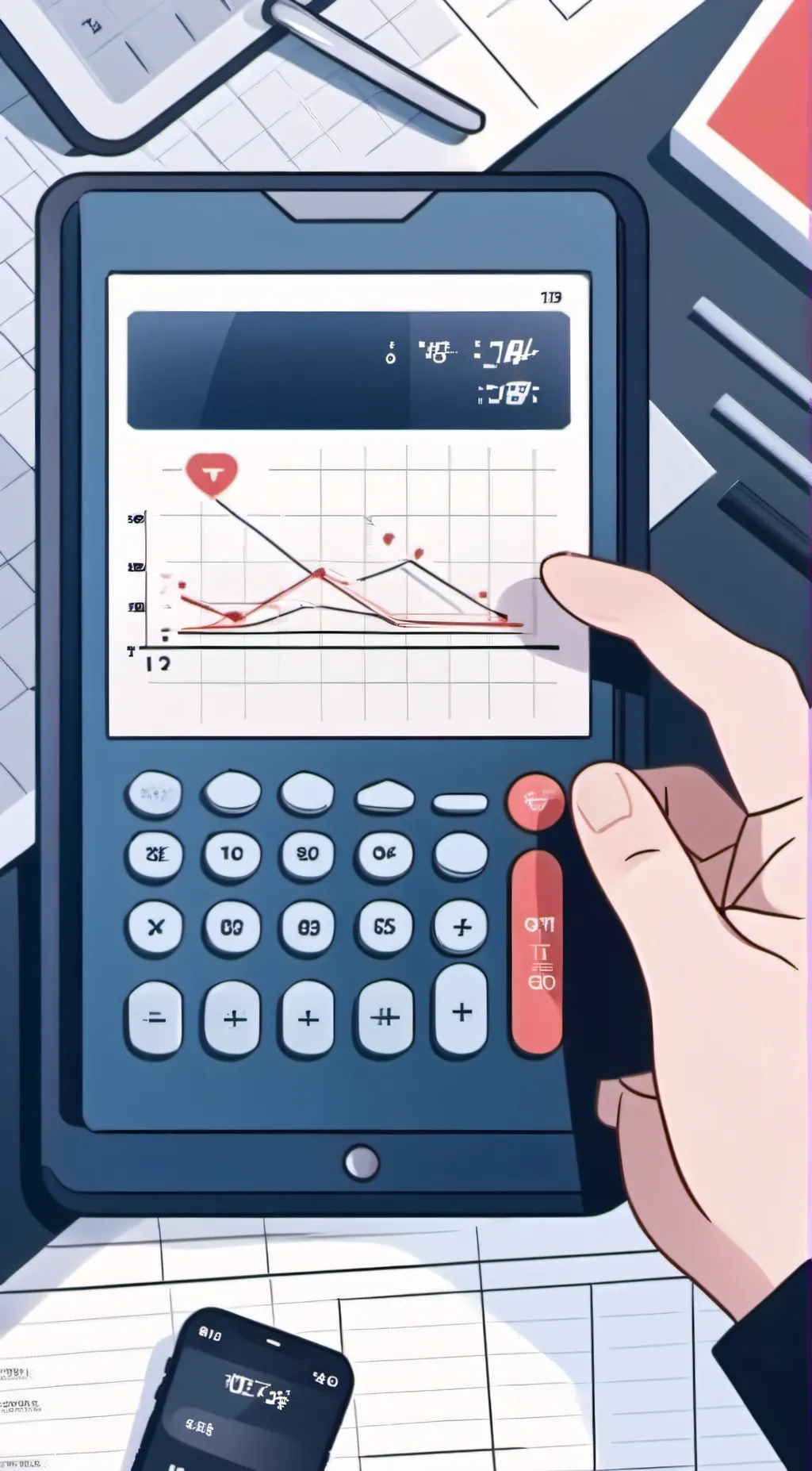 ai character: love calculator background