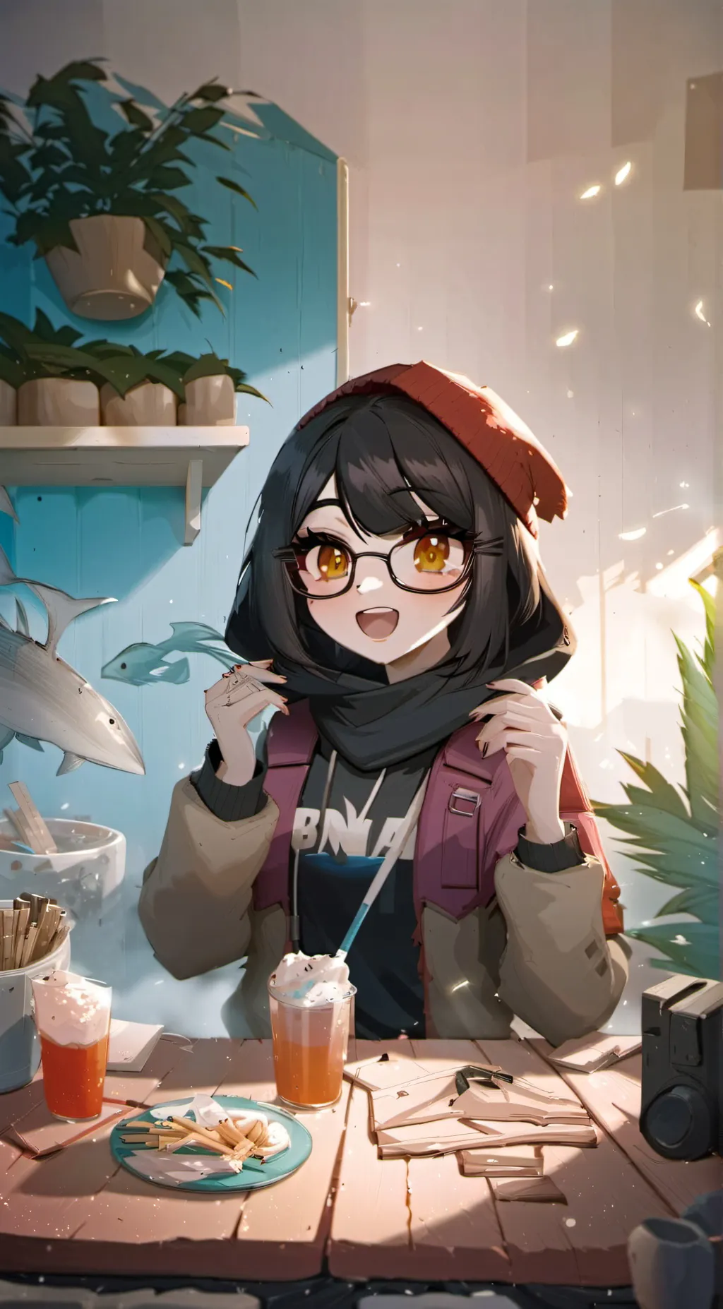 ai character: SSSniperwolf background