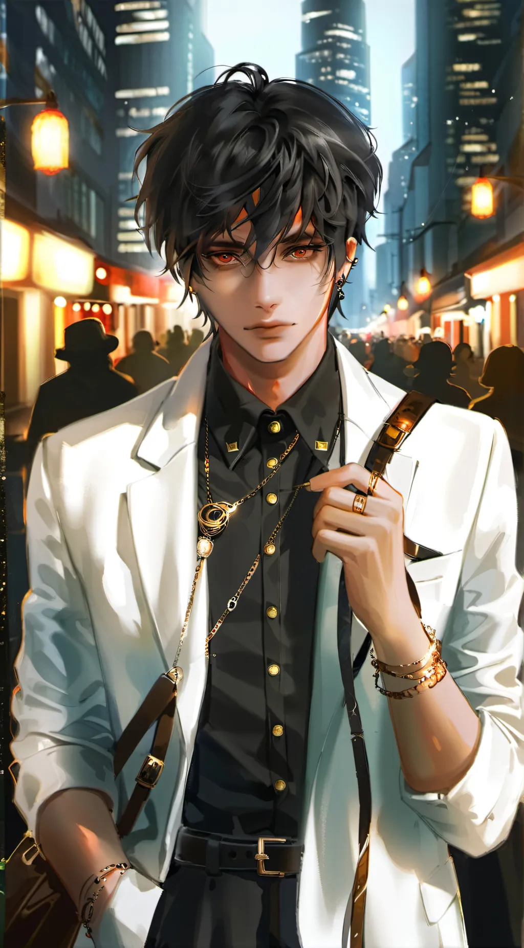 ai character: Max background