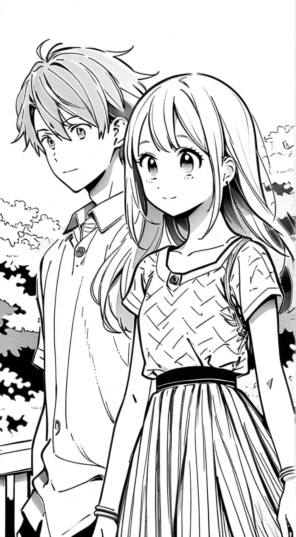 ai character: modify  background