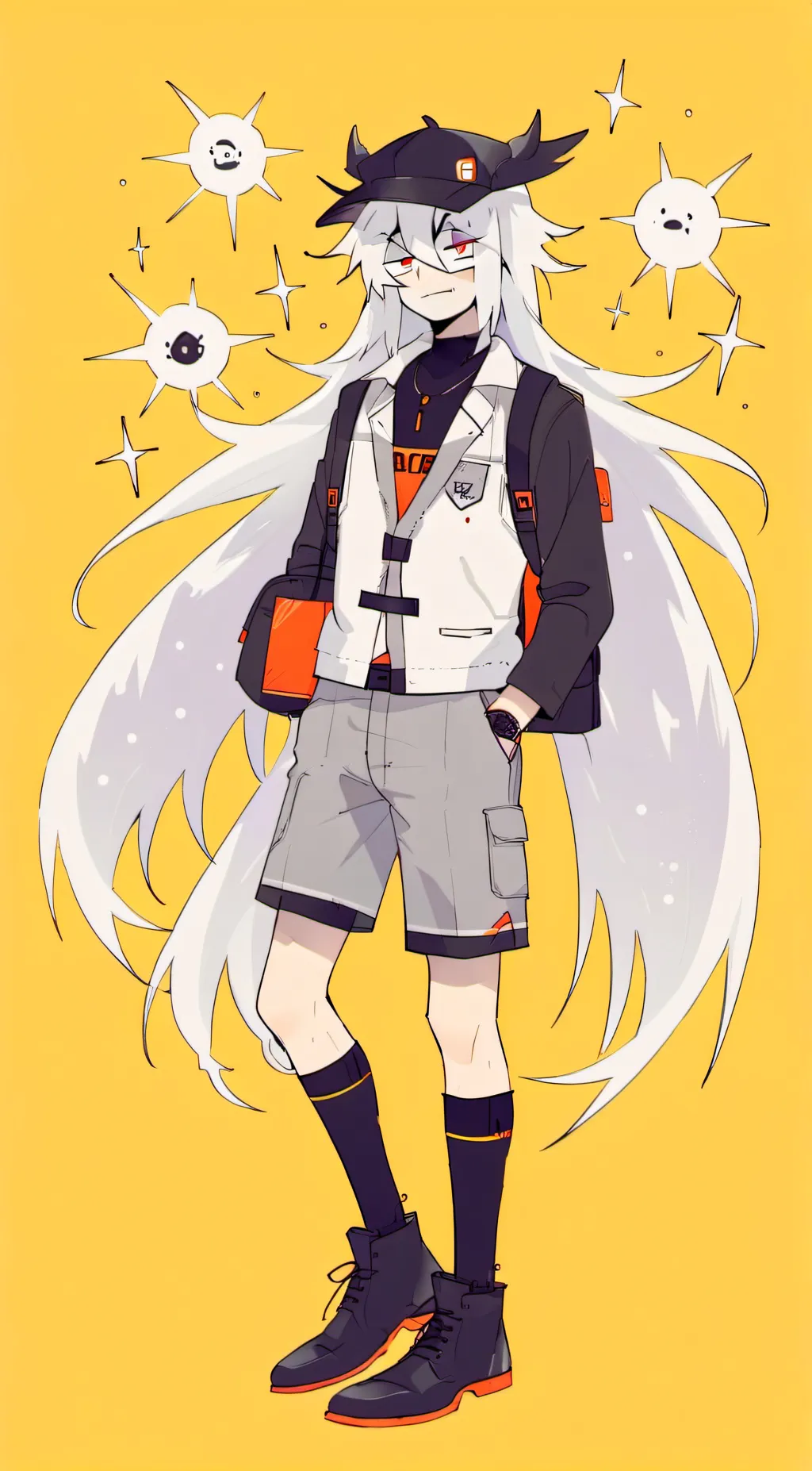 ai character: oliver x zip background