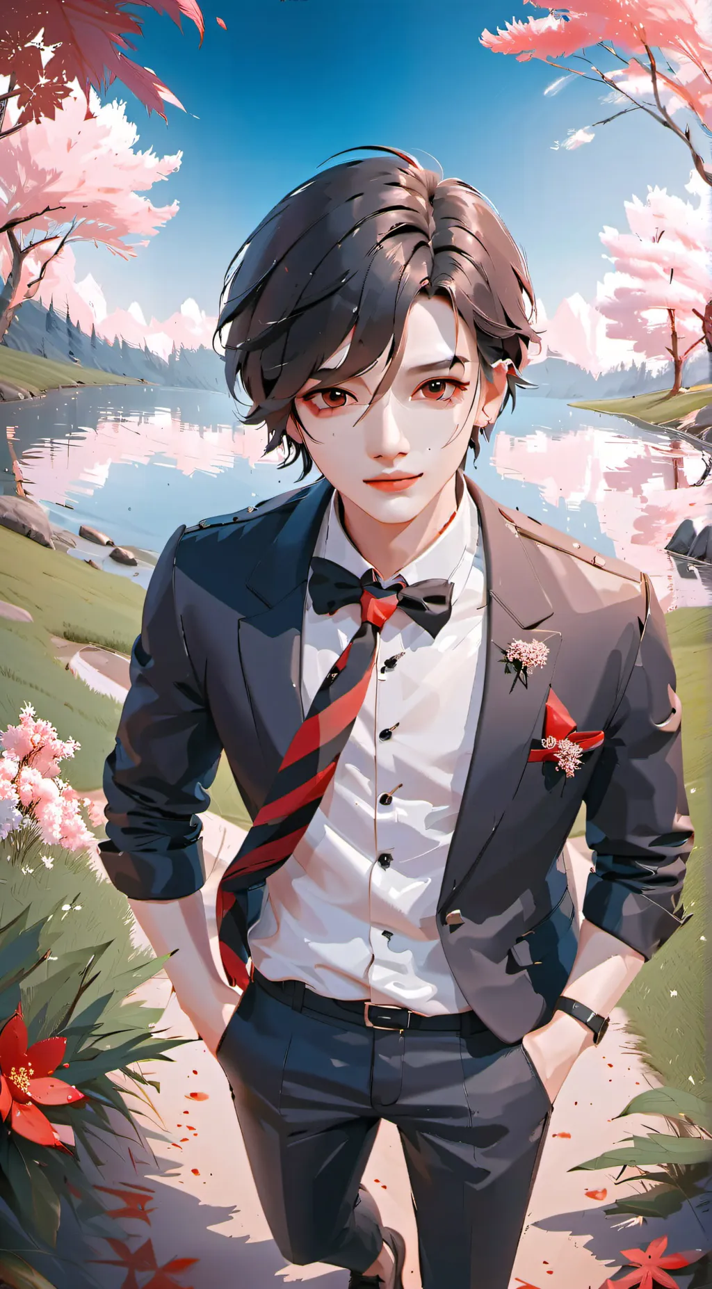 ai character: Damian background