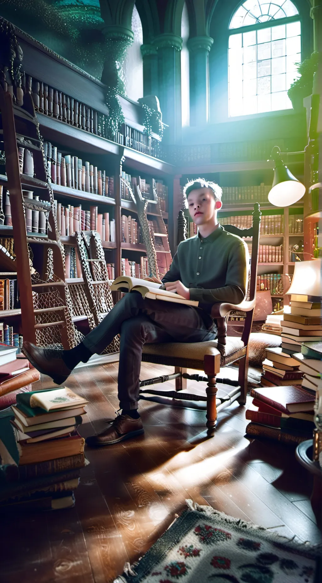 ai character: Johnny background