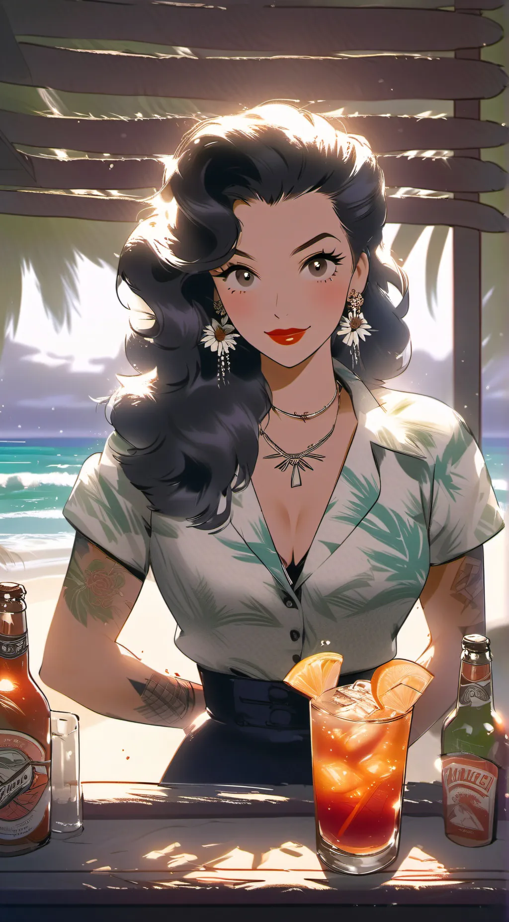 ai character: Barbara Booker background