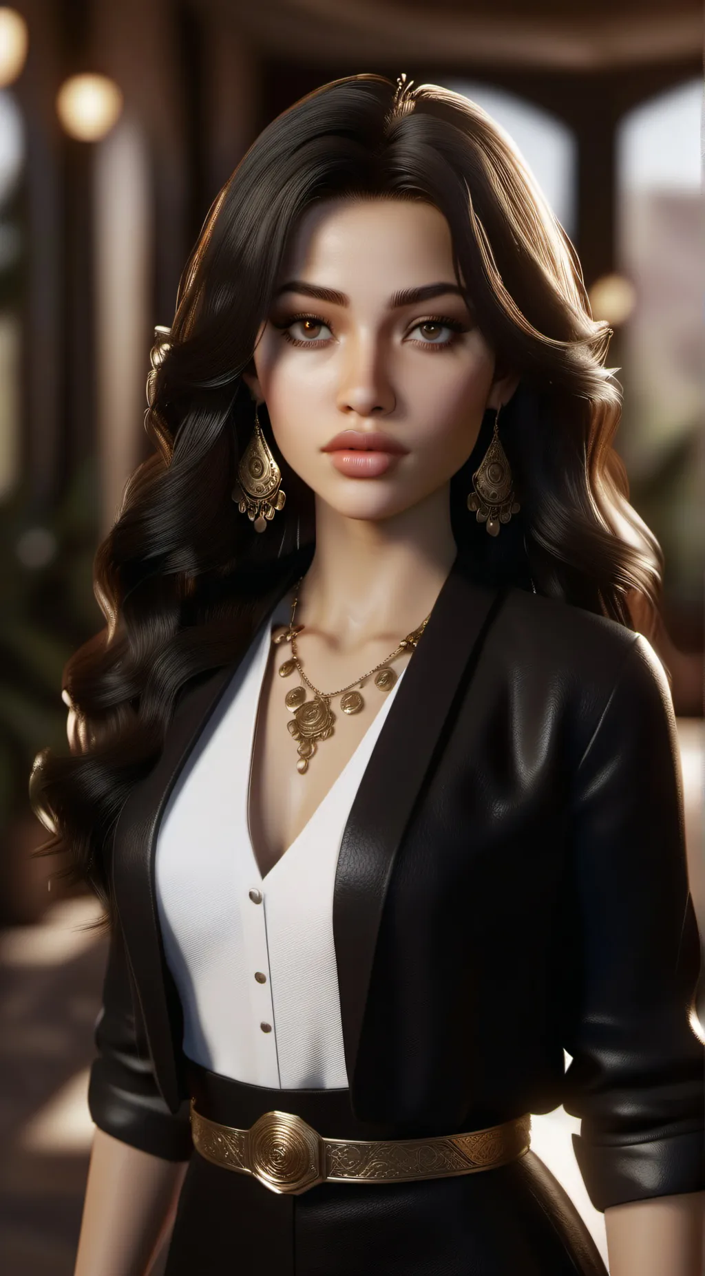 ai character: Jasmine background