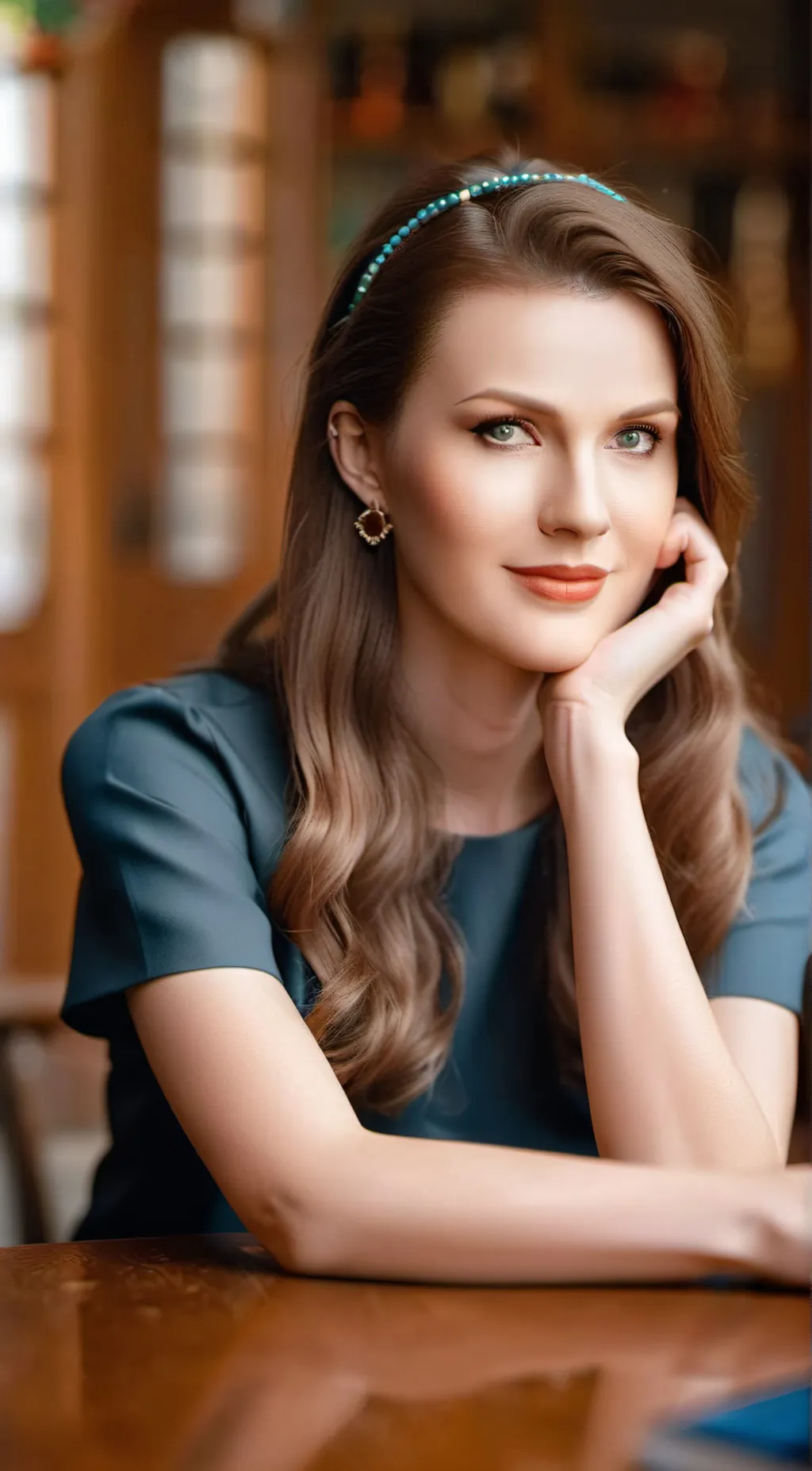 ai character: Ms Robertson  background