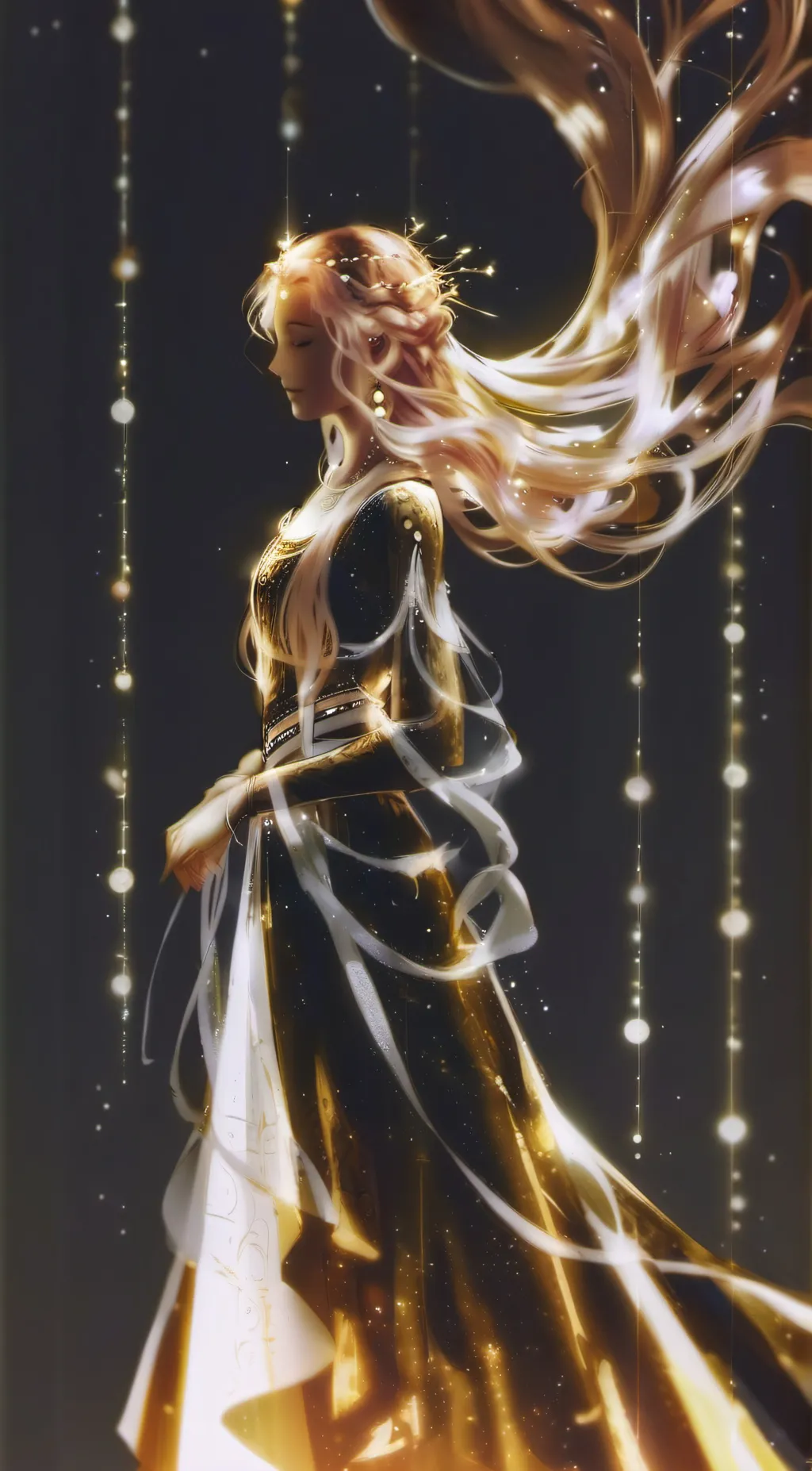 ai character: Aria background