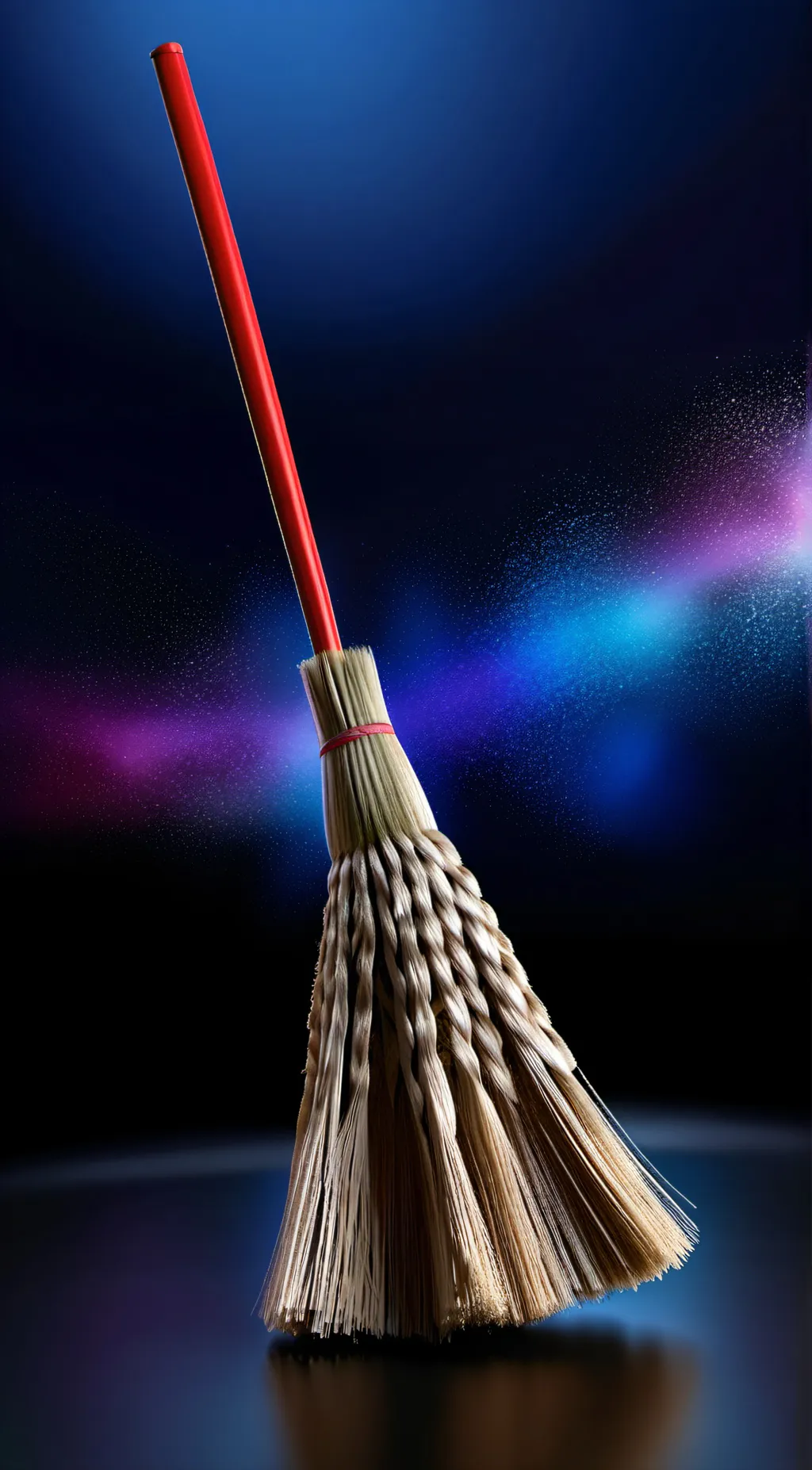 ai character: Sentient Broom background